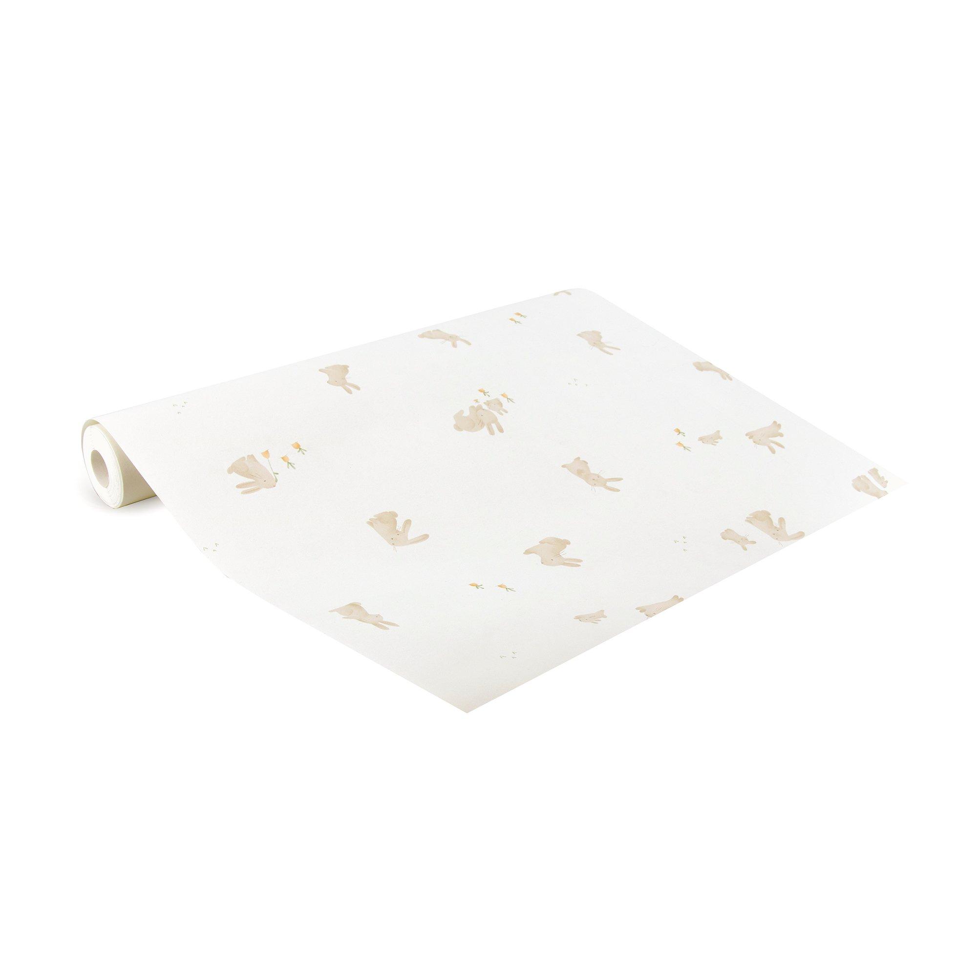 Beige - Little Dutch - Little Dutch Baby Bunny Wallpaper - 4