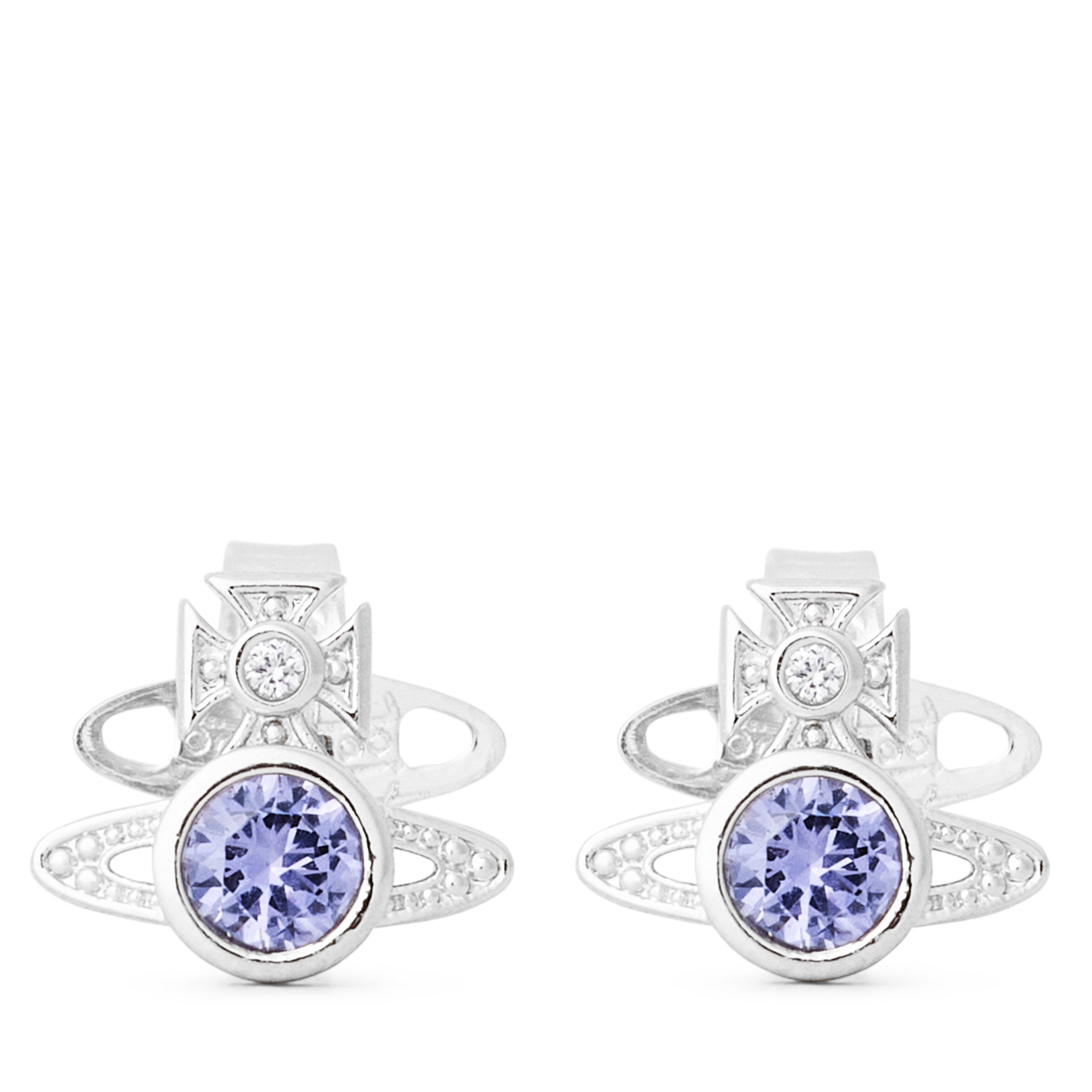 Platinum/Blue - Vivienne Westwood - Viv Stud London Sn64 - 1