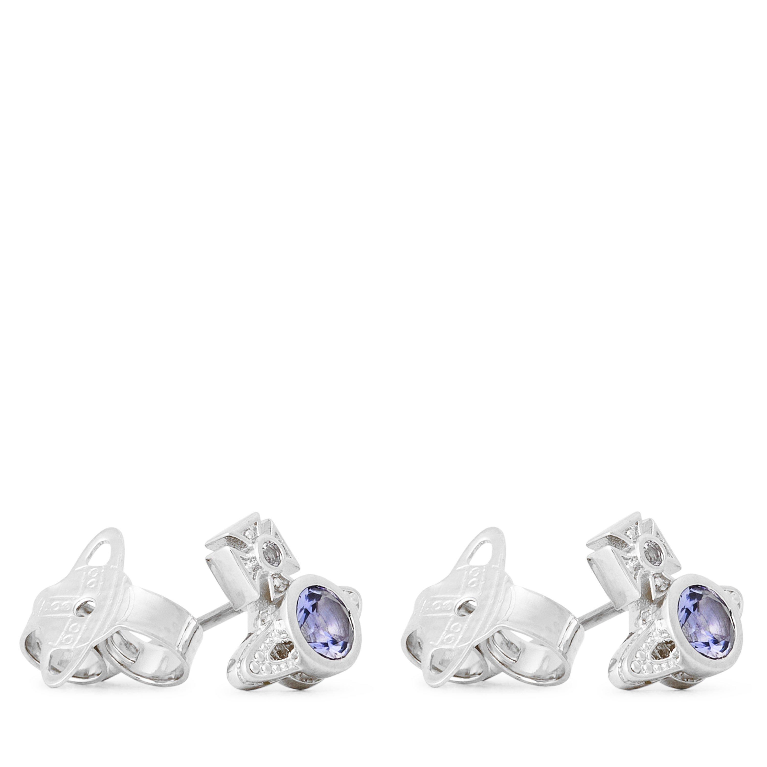 Platinum/Blue - Vivienne Westwood - Viv Stud London Sn64 - 3