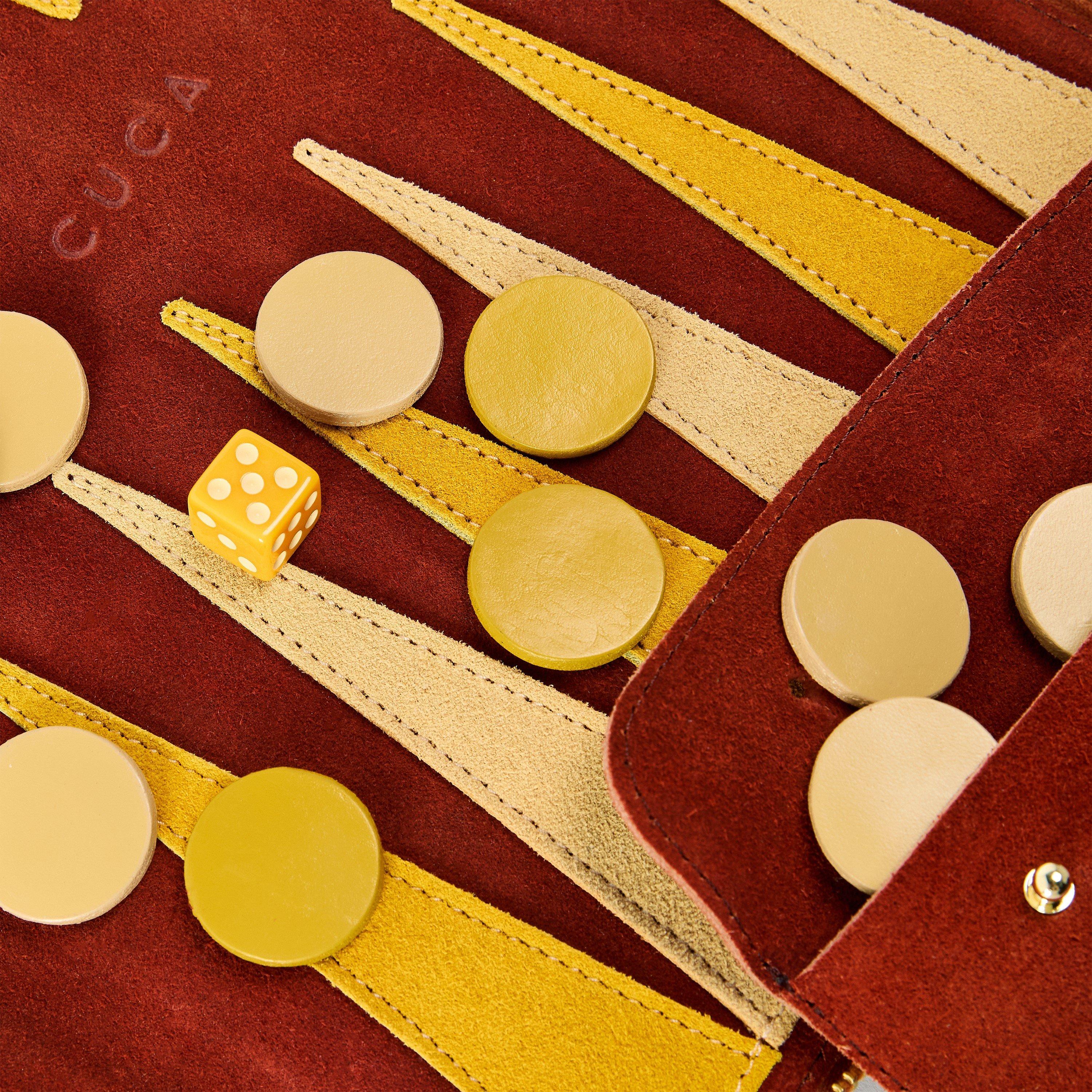 Orange - Desierto - Women's Backgamood Board Game - 7