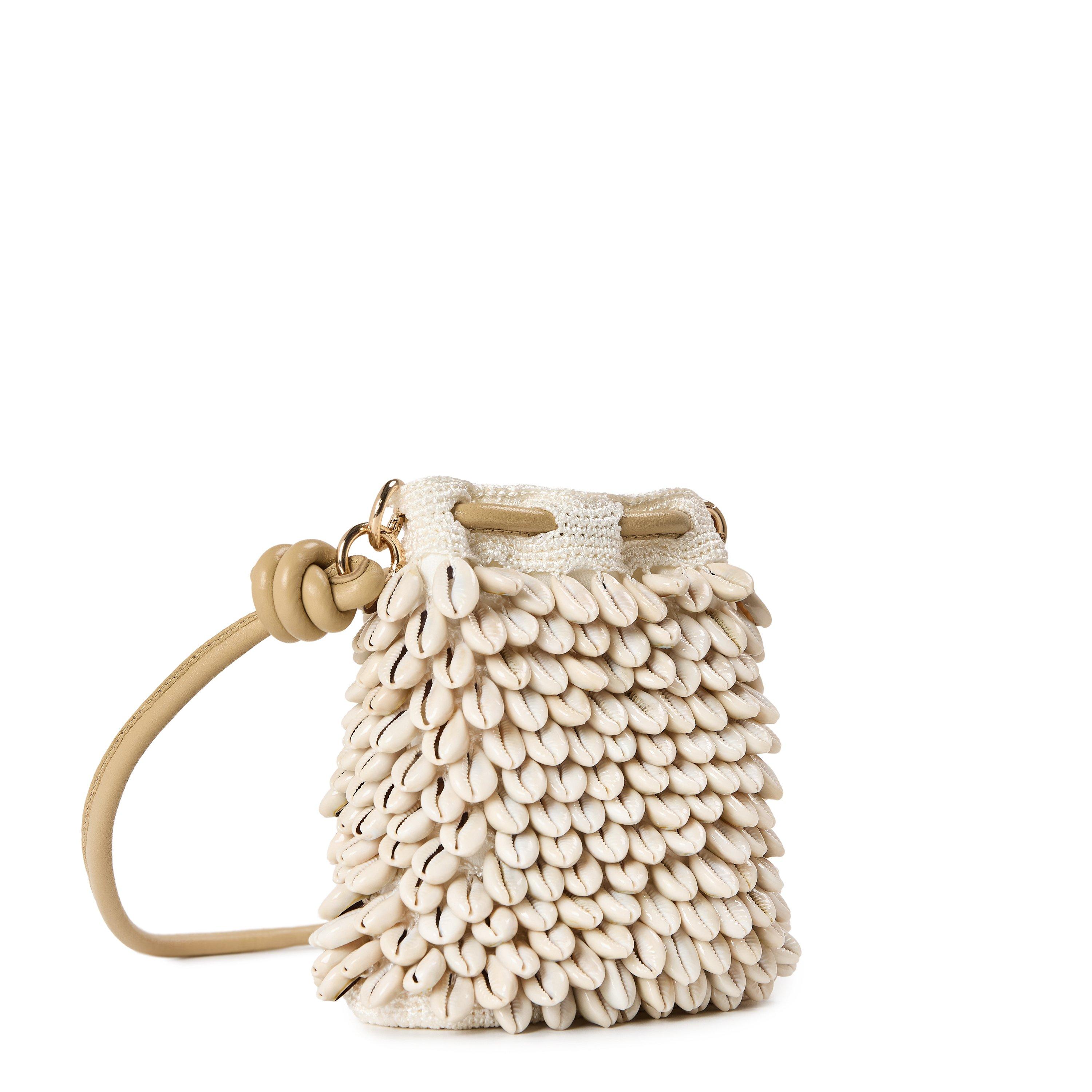 White - Desierto - Women's Caracola Dia Bucket Bag - 2