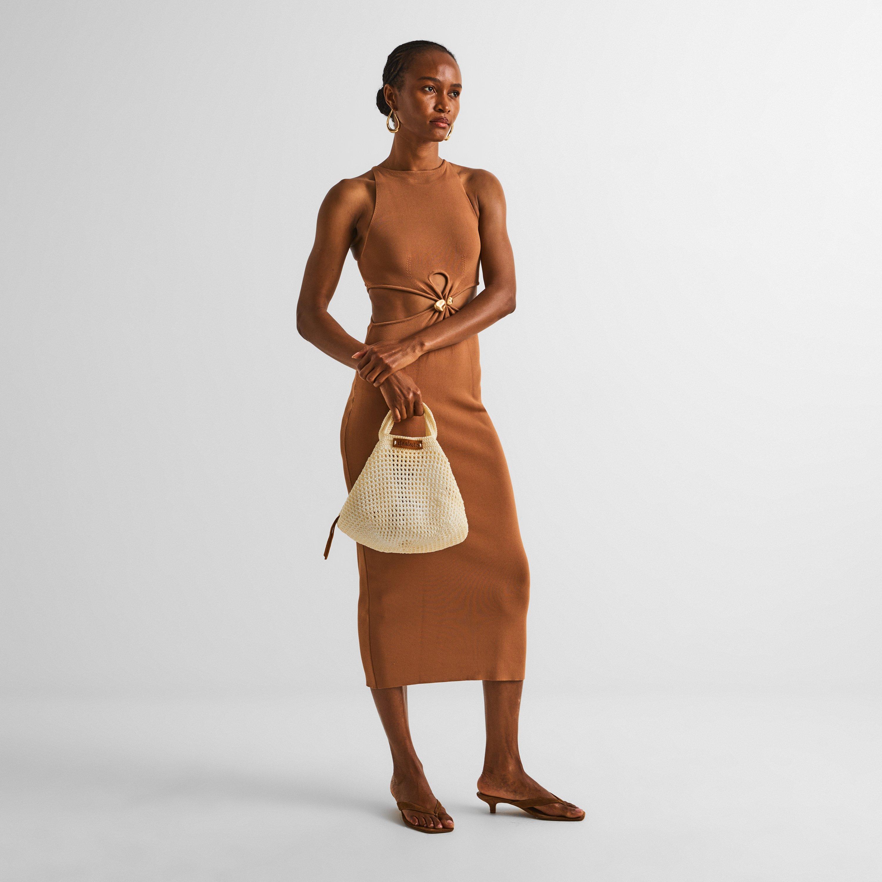 White - Desierto - Women's Little Cactus Shoulder Bag - 6