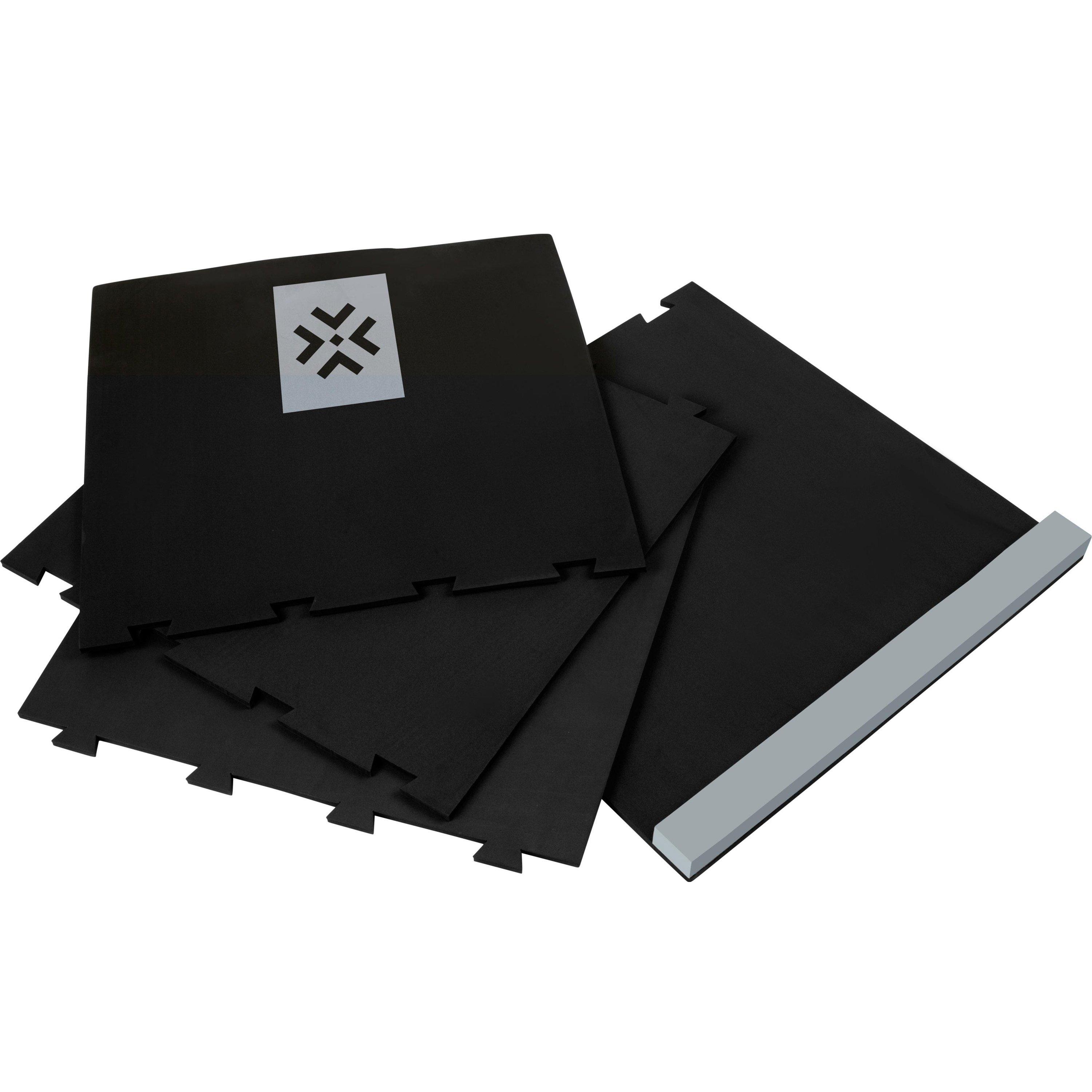 Bullet Unisex Black 4 Piece Interlocking Darts Mat With Raised Oche In - Image 4