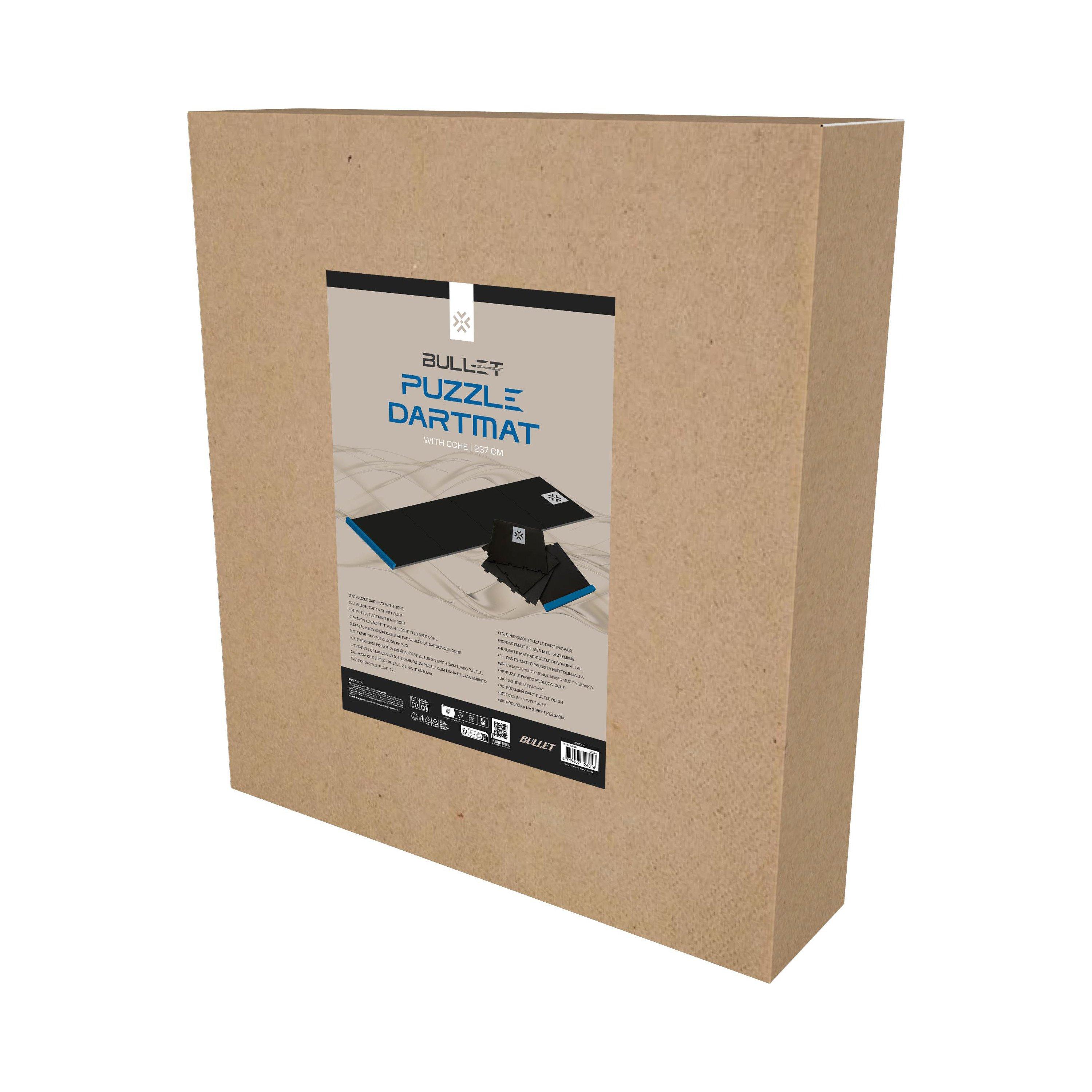 Blue - Bullet - Bullet Puzzle Mat - 6