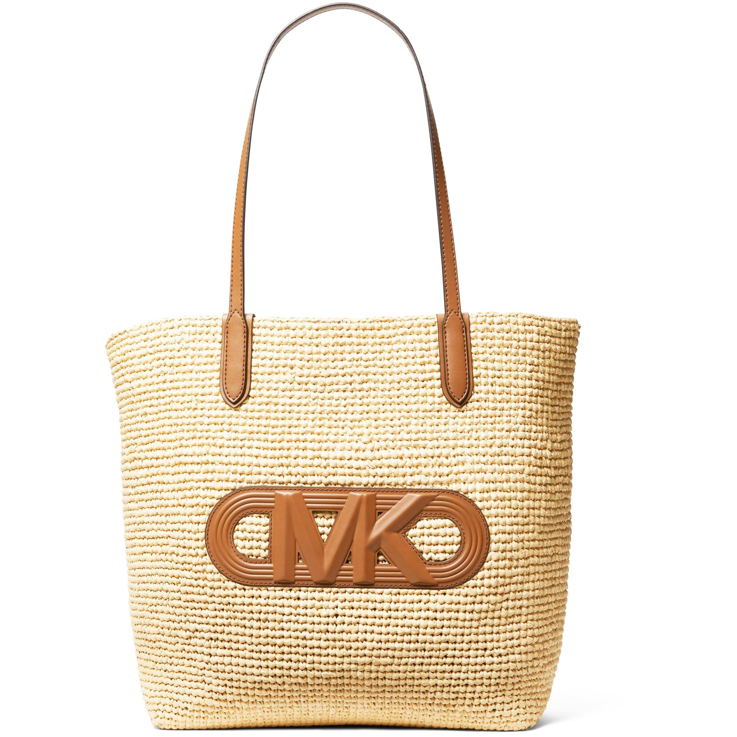 michael kors woven bag