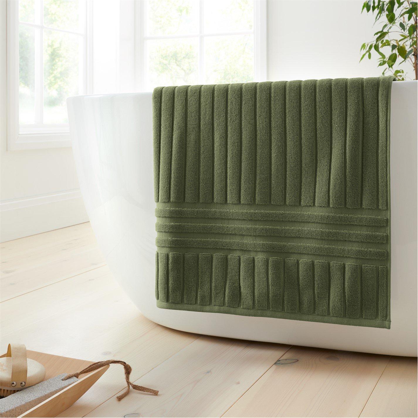 Olive Green - Bianca - Hotel Towel 600gsm - 3