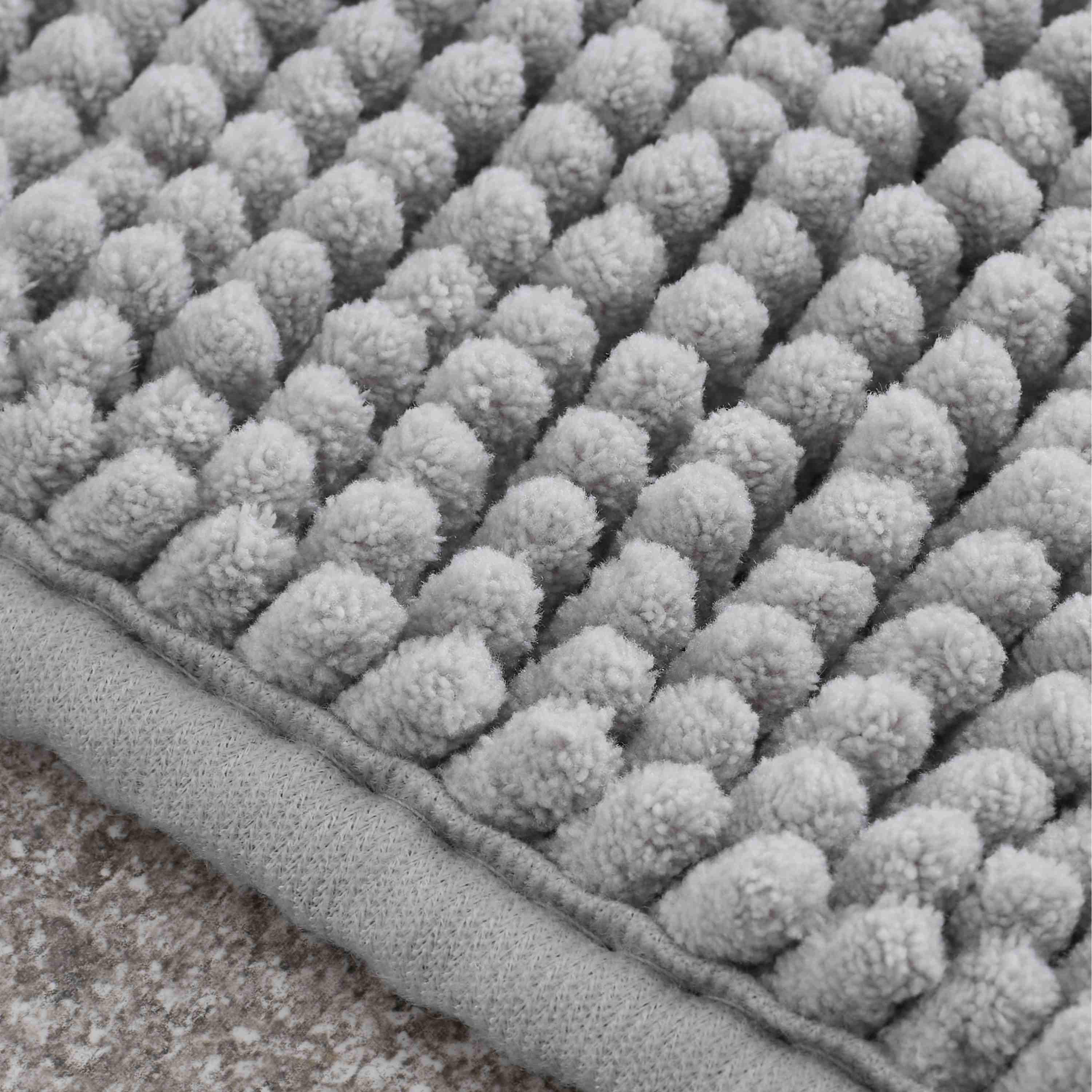 Silber - Catherine Lansfield - Bobble Bath Mat - 2