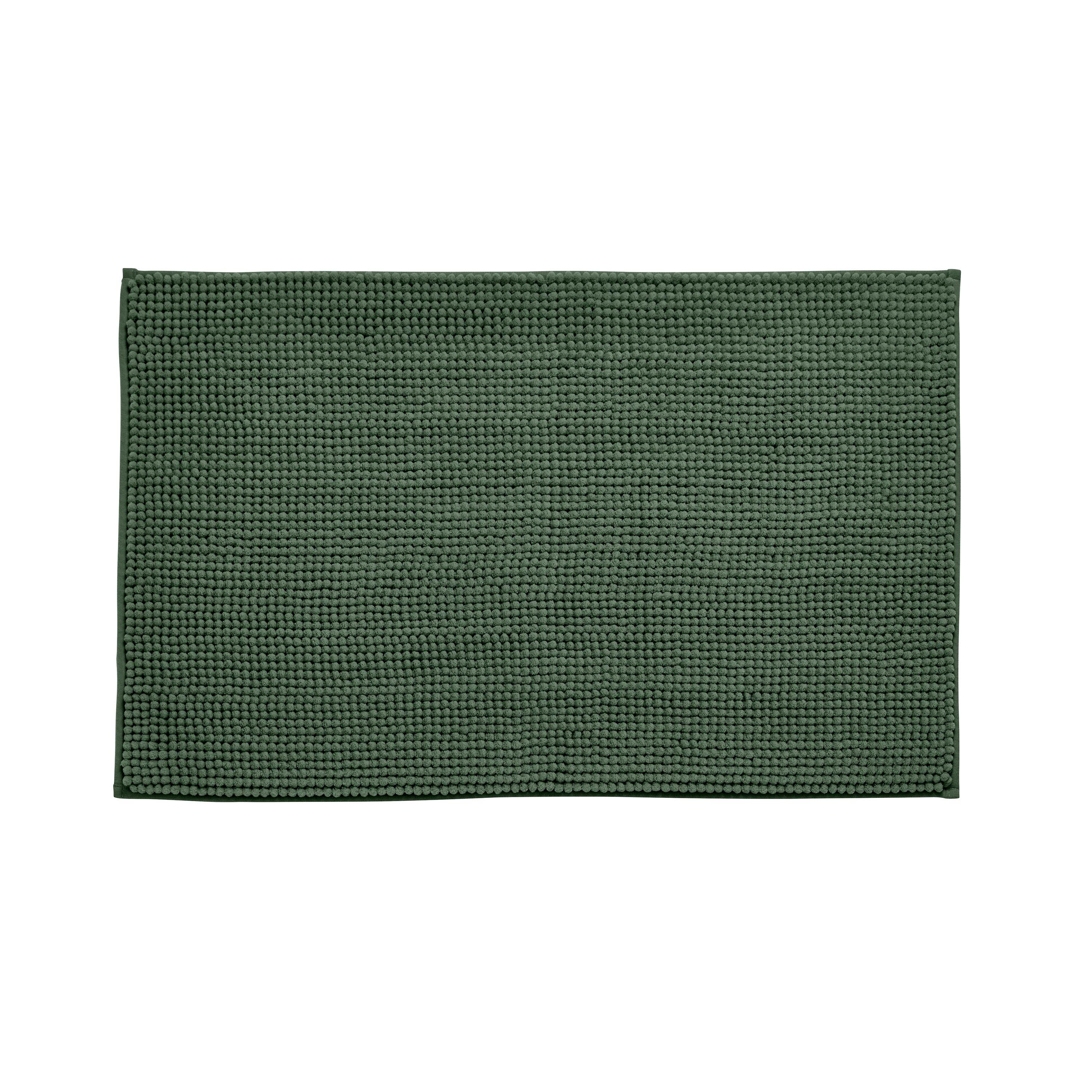 Dark Green - Catherine Lansfield - Bobble Bath Mat - 4