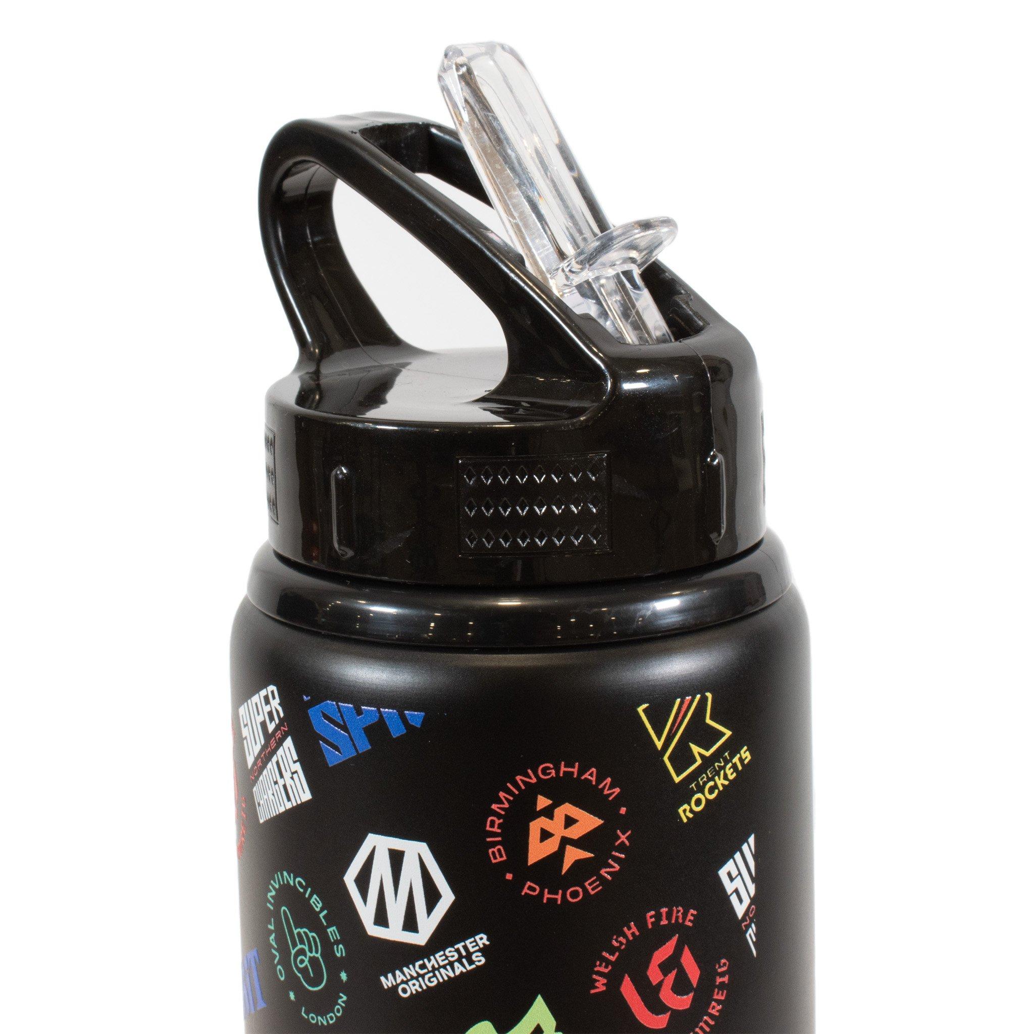 Black - Hy-Pro - The Hundred 750ml Aluminium Water Bottle - 3