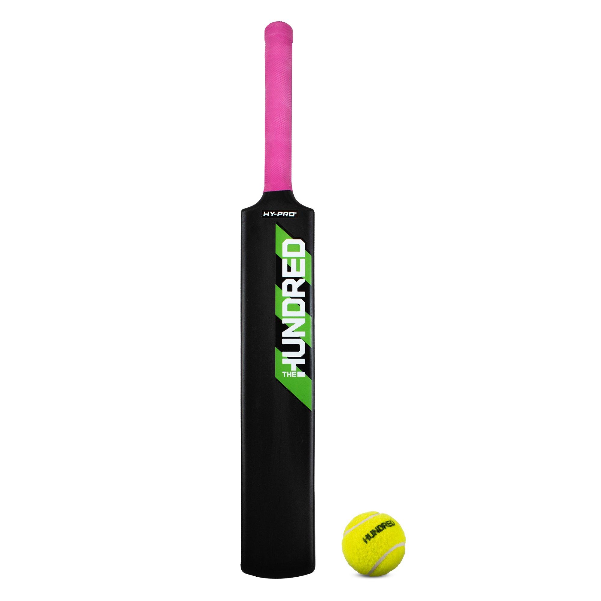 Hy-Pro The Hundred Size 4 Jumbo Bat & Tennis Ball - Multi