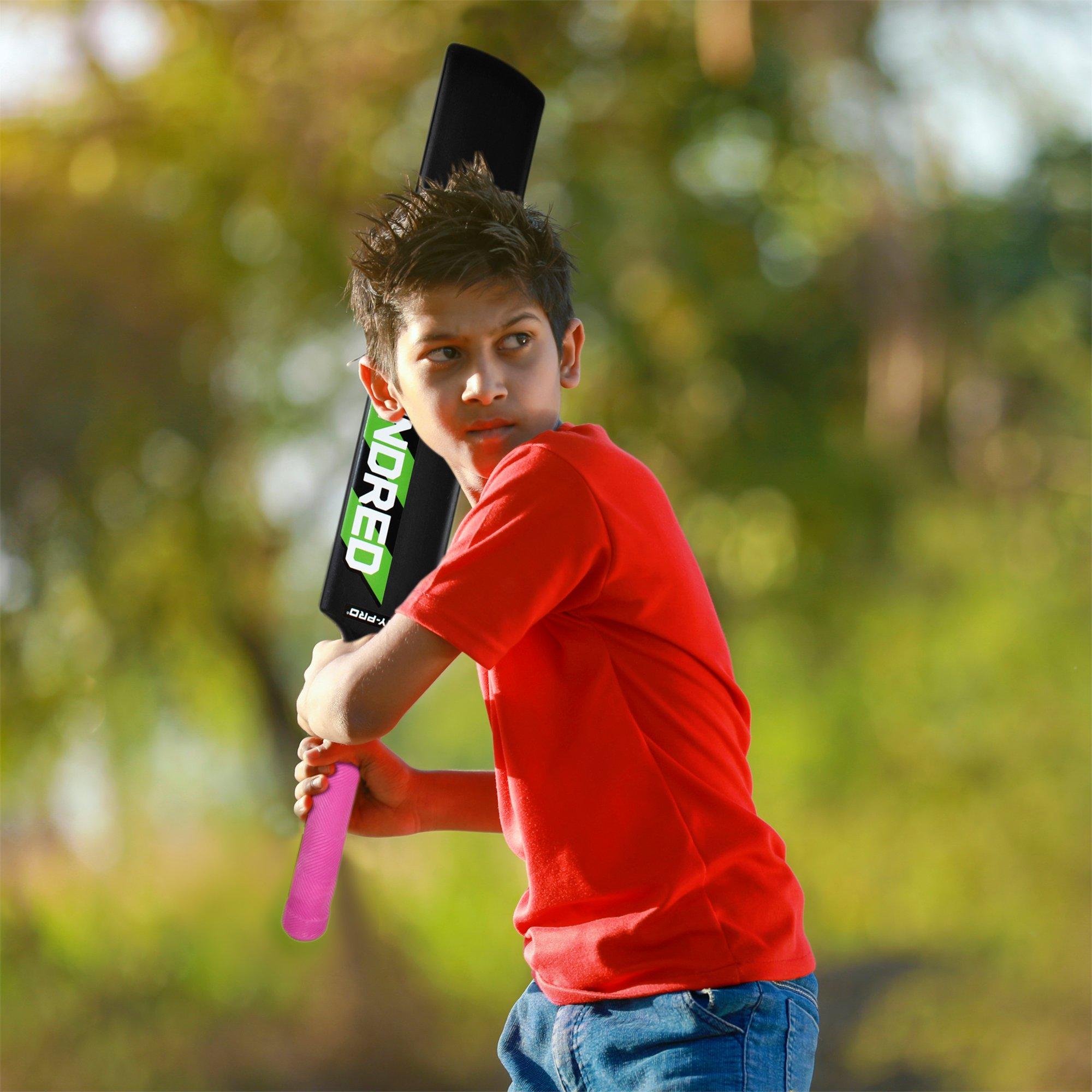 Hy-Pro | The Hundred Size 4 Jumbo Bat & Tennis Ball | Sports Direct