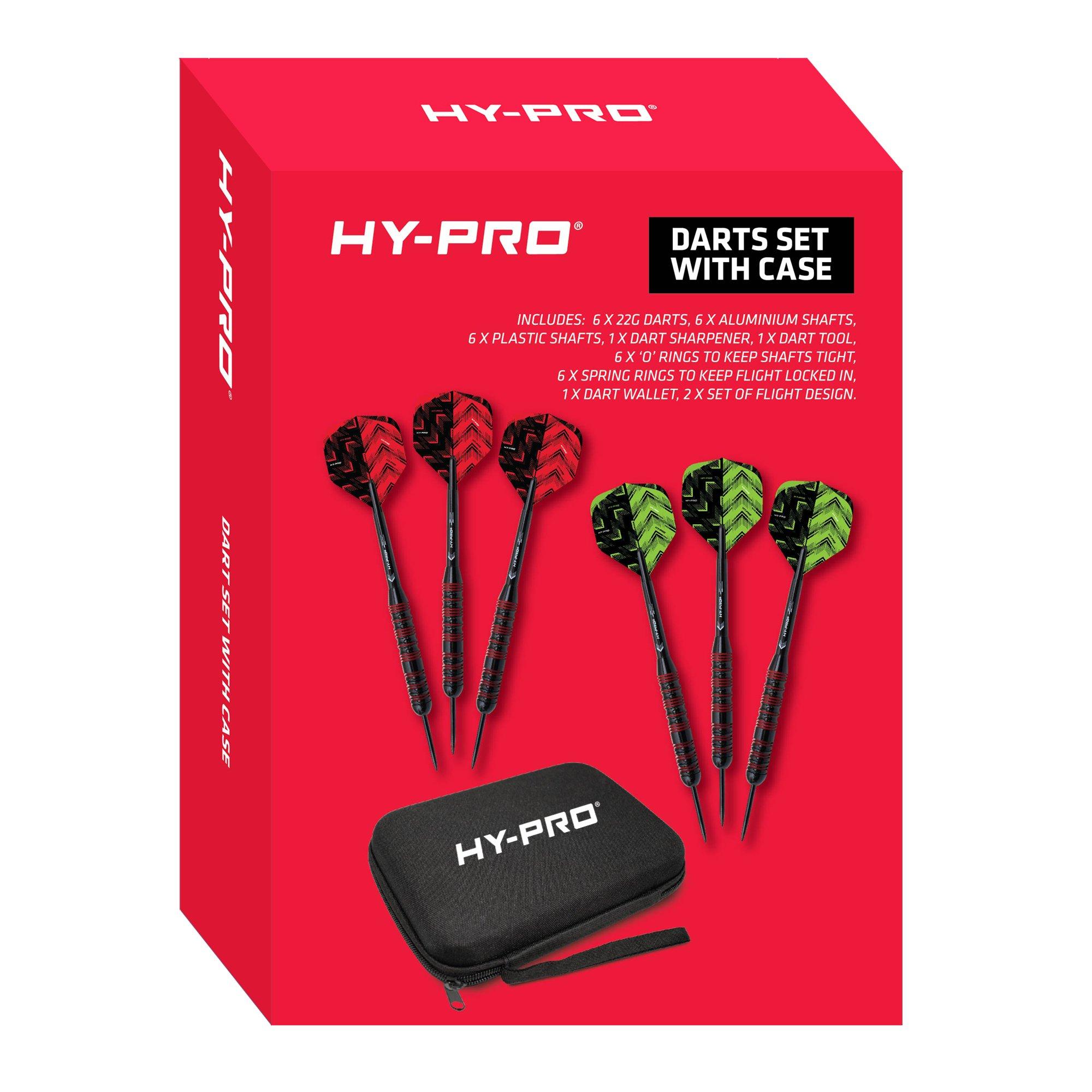 Hy-Pro Hy-Pro Darts Set With Case | Sports Direct