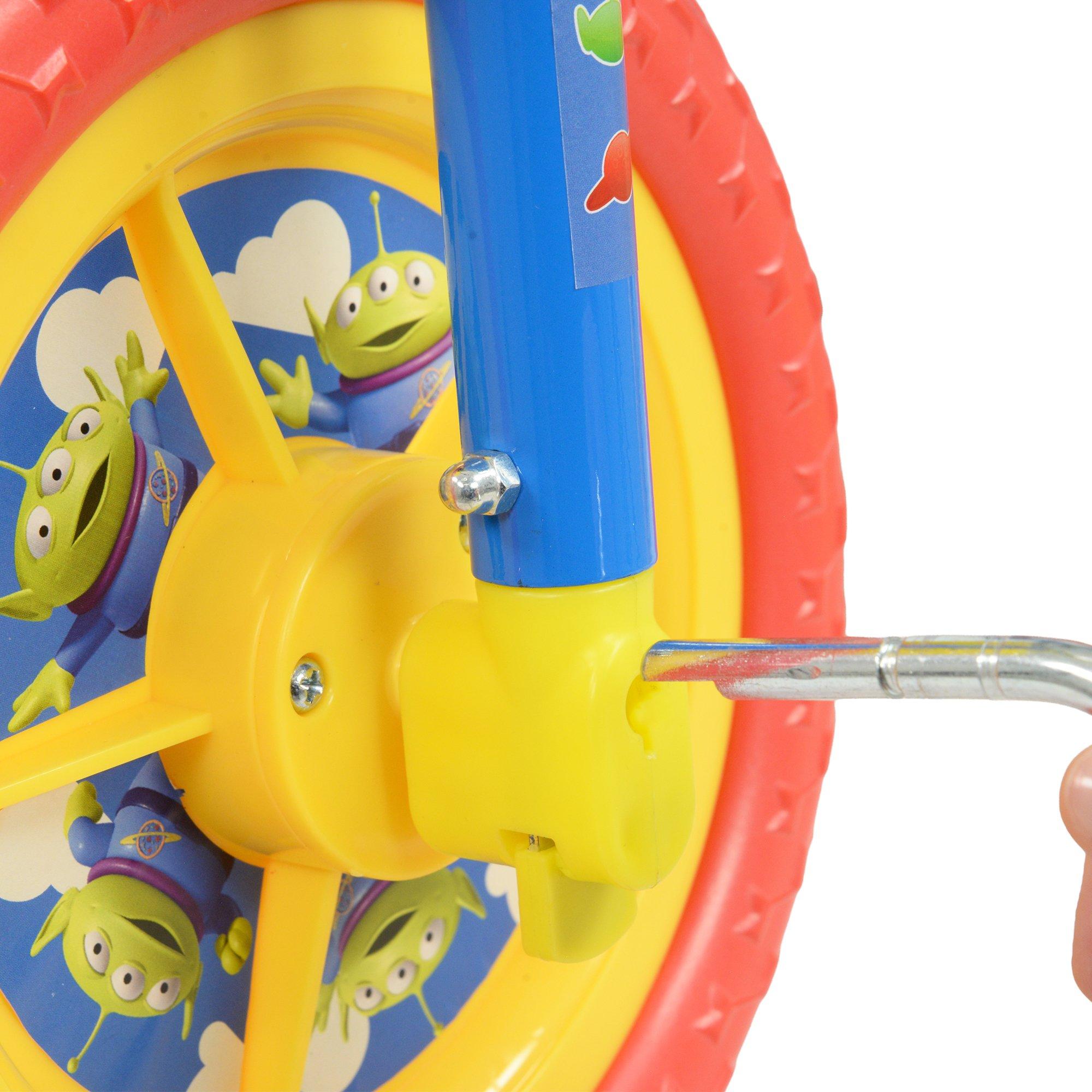 Multicoloured - Toy Story - Toy Story 2in1 10inch Training Bike - 5