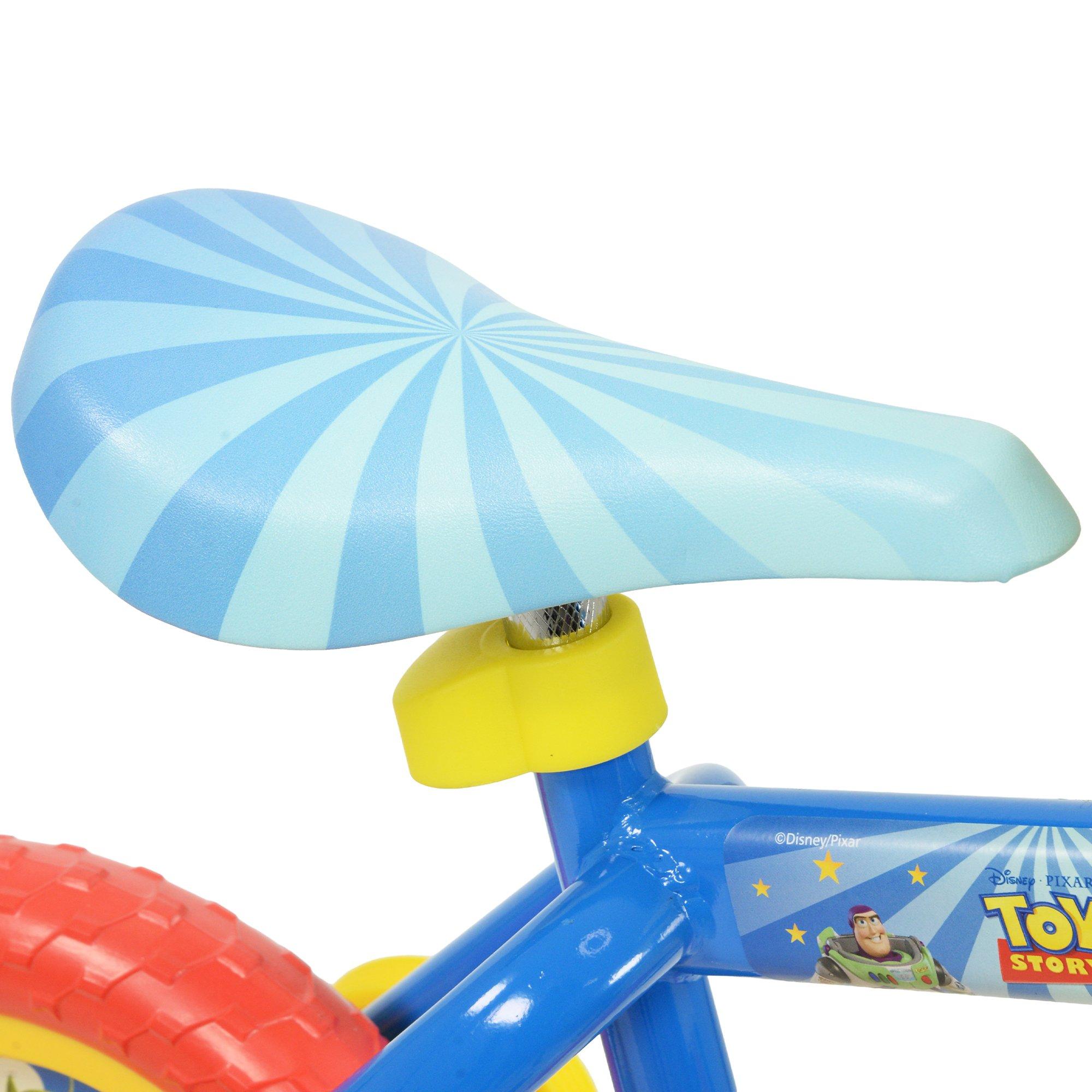 Multicoloured - Toy Story - Toy Story 2in1 10inch Training Bike - 6