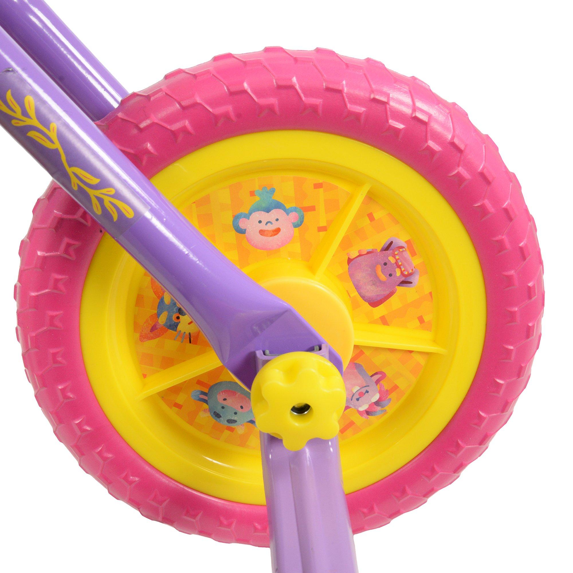 Multicoloured - Dora the Explorer - Dora 2in1 10inch Training Bike - 6