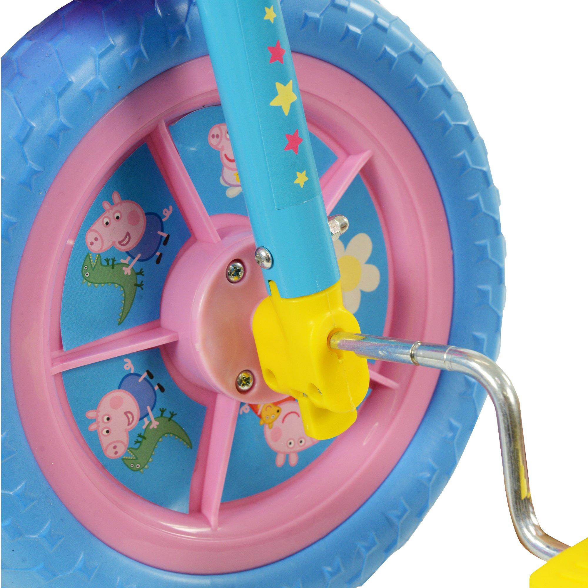Multicoloured - Peppa Pig - Peppa Pig 2in1 10inch Training Bike - 6