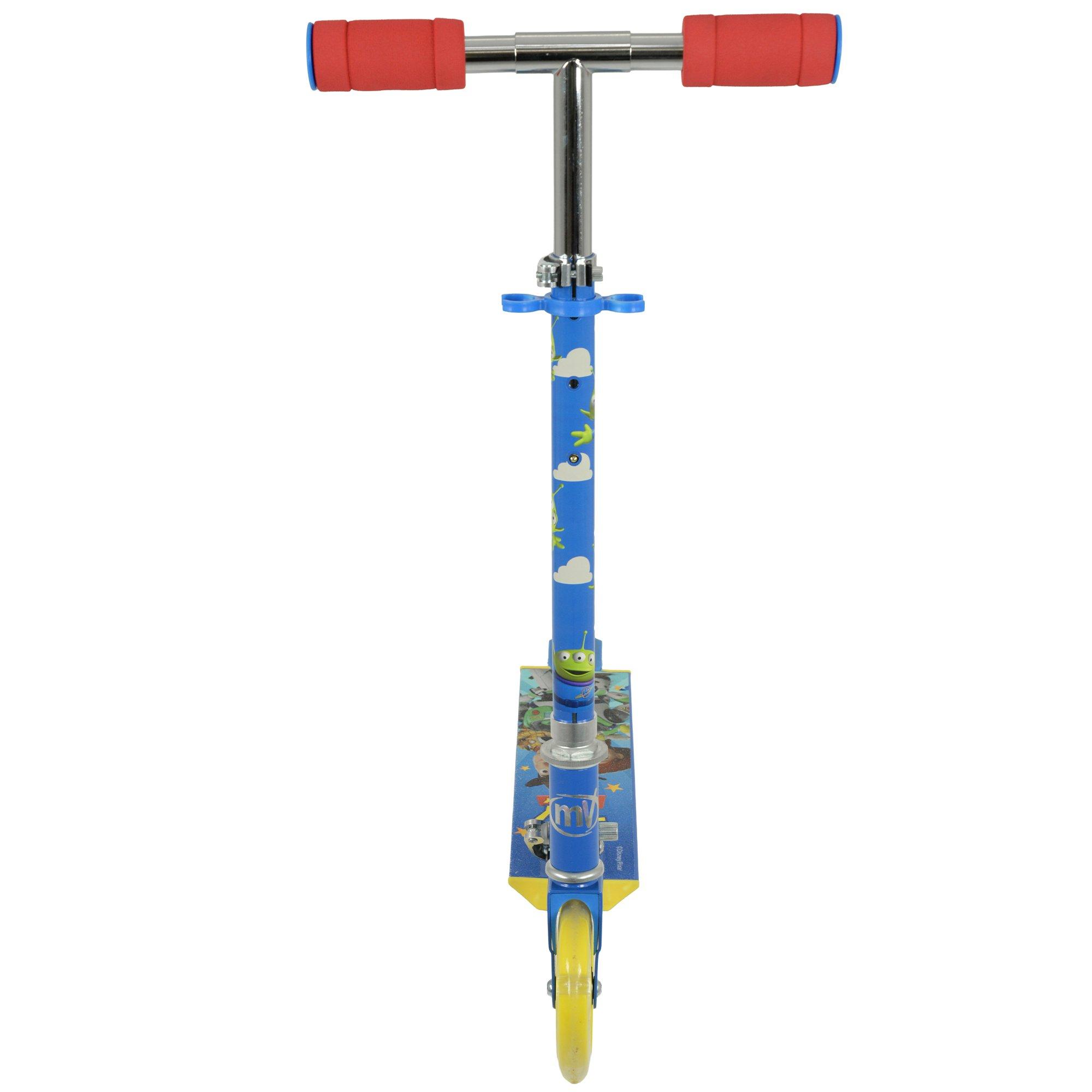 Multicoloured - Toy Story - Toy Story Folding Inline Scooter with Light Up Whe - 3