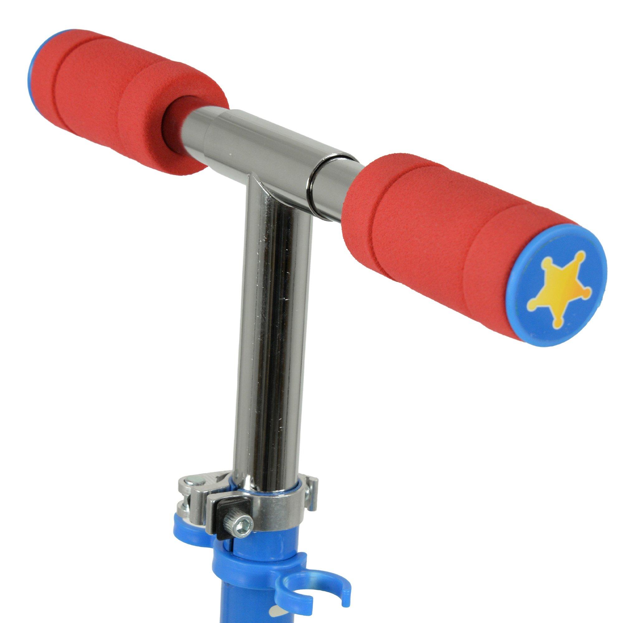 Multicoloured - Toy Story - Toy Story Folding Inline Scooter with Light Up Whe - 5