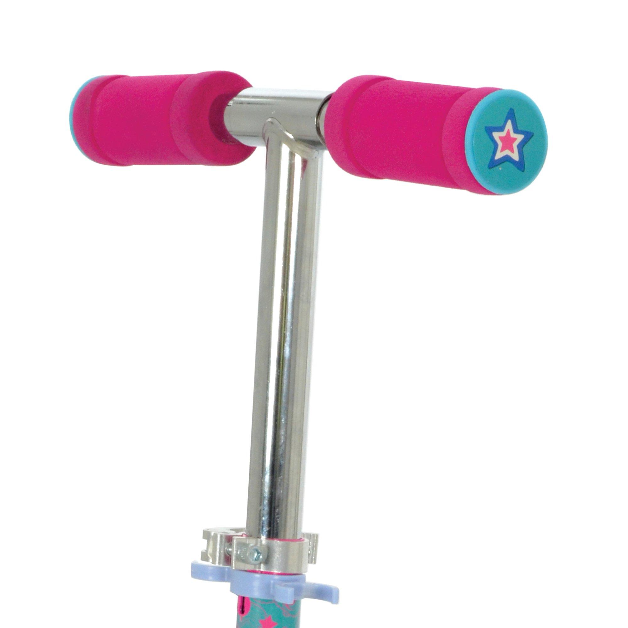 Multicoloured - Disney Stitch - Stitch Folding Inline Scooter with Light Up Wheels - 4