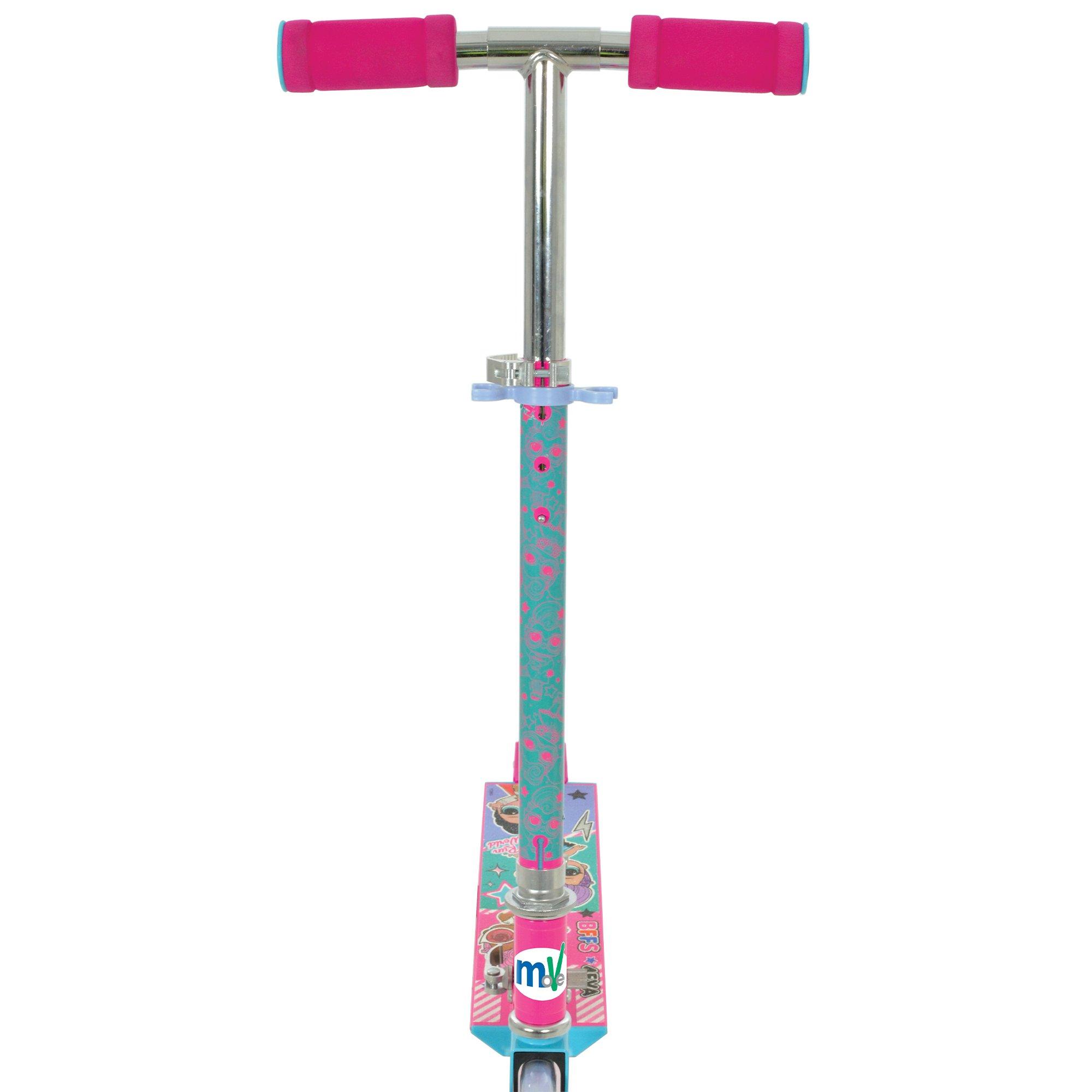Multicoloured - Disney Stitch - Stitch Folding Inline Scooter with Light Up Wheels - 5