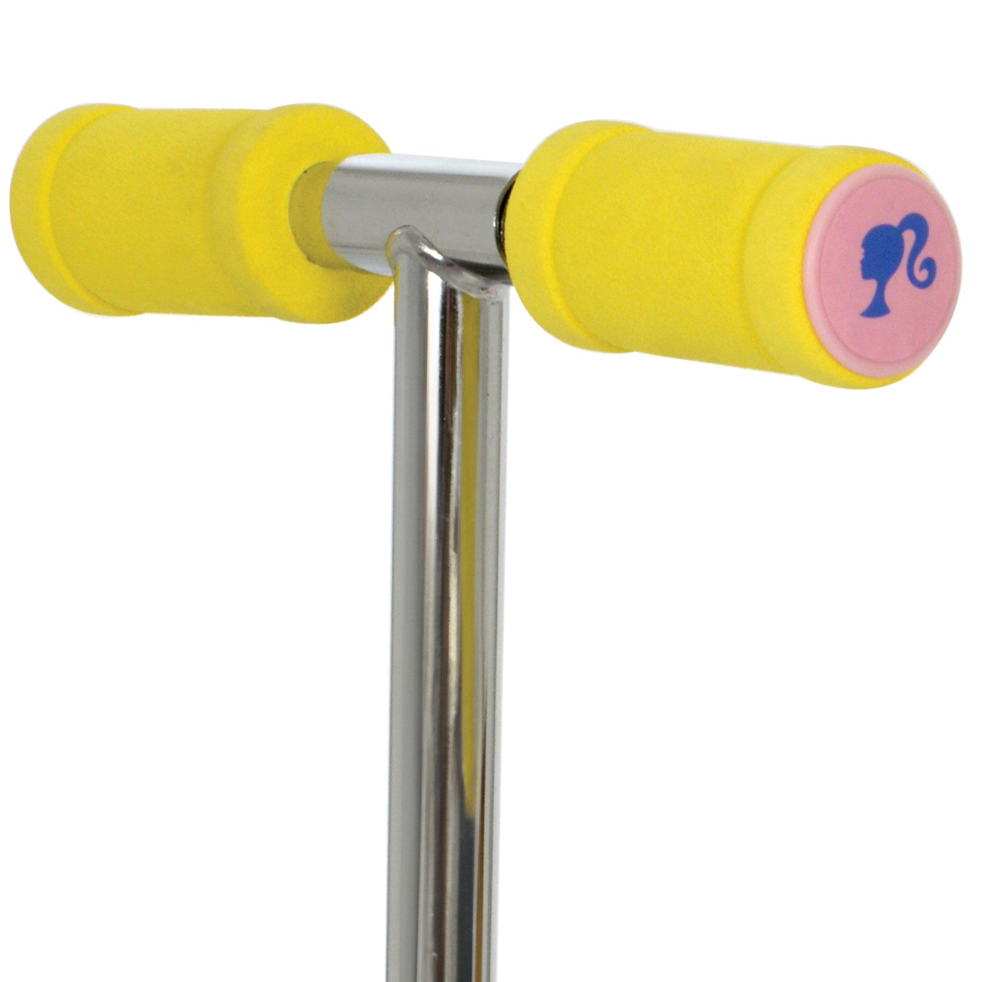 Multicoloured - Barbie - Barbie Folding Inline Scooter with Light Up Wheels - 5