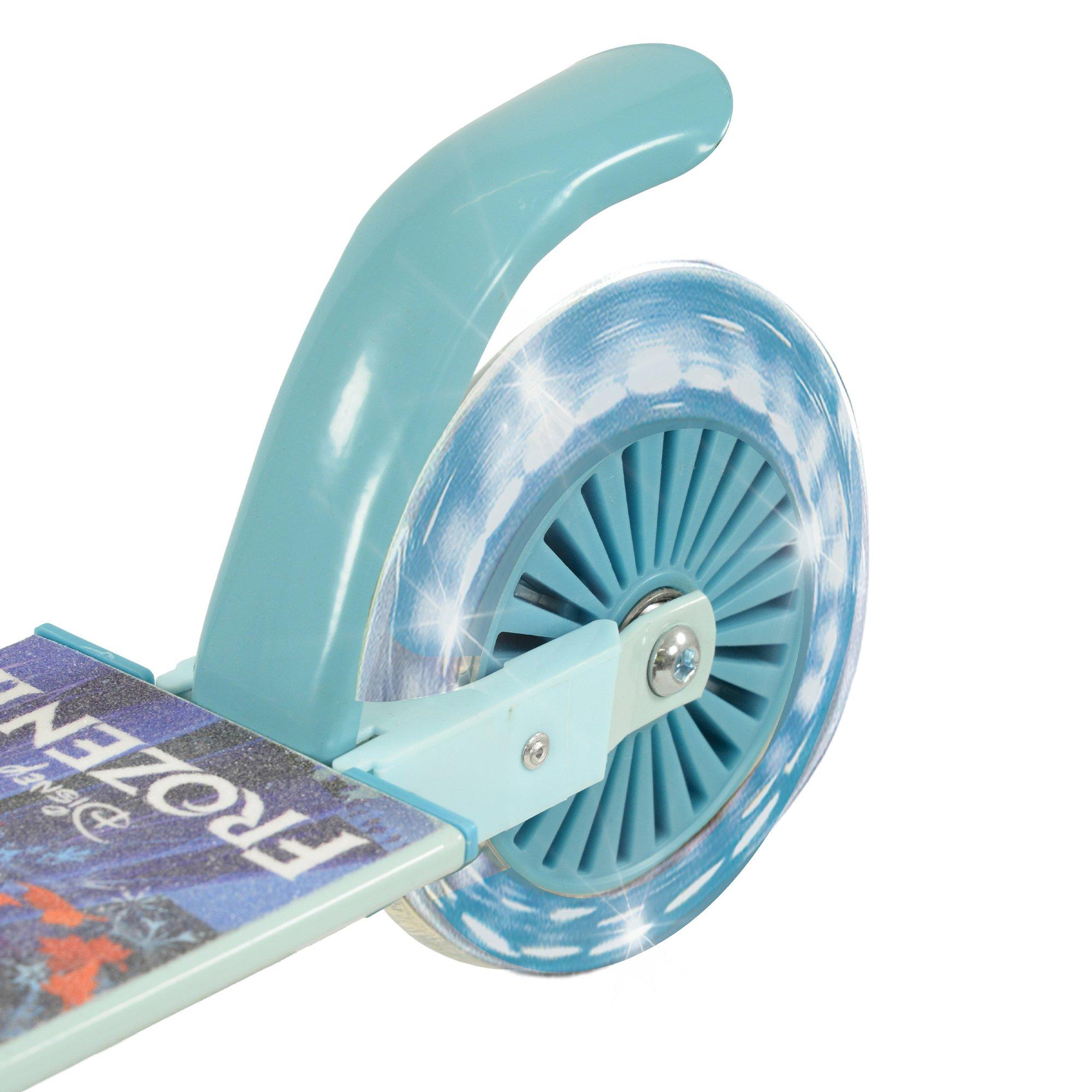 Multicoloured - Disney - Frozen 2 Folding Inline Scooter with LED Wheels - 4