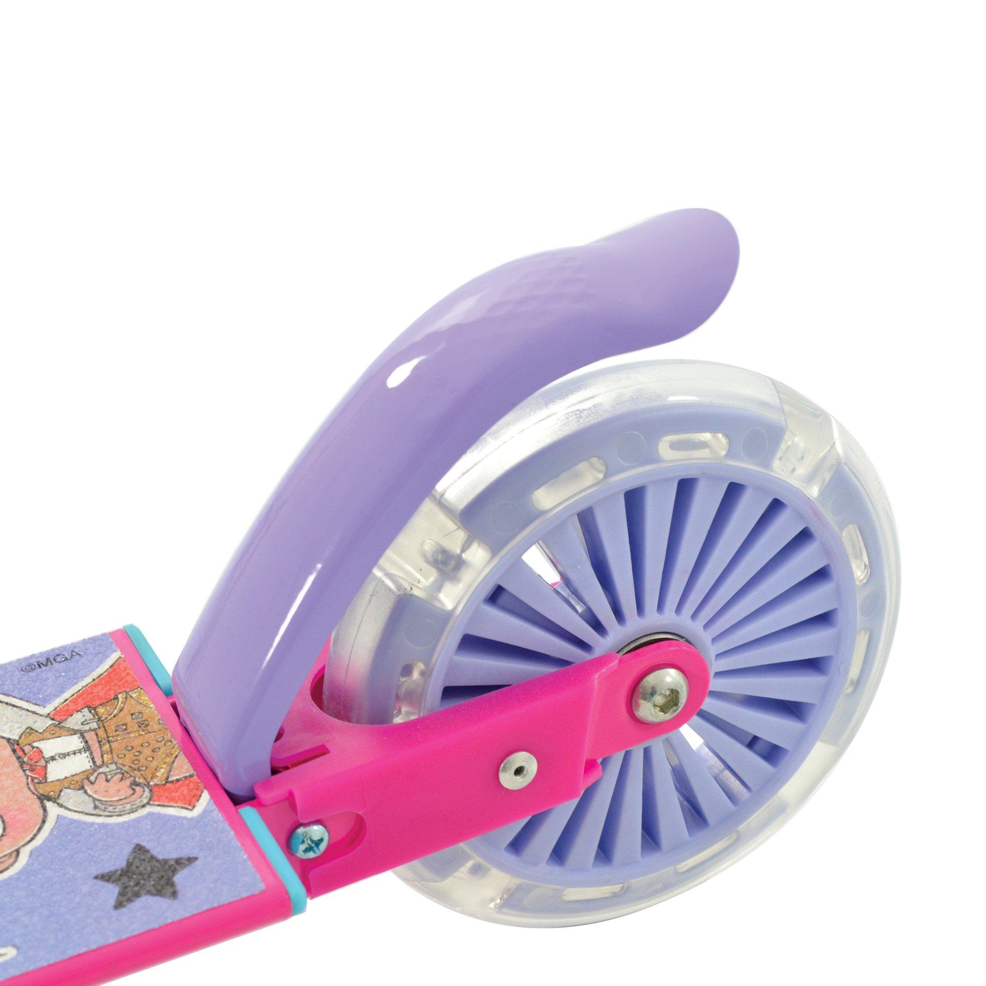 Multicoloured - LOL Surprise - LOL Surprise Folding Inline Scooter with Light Up - 6