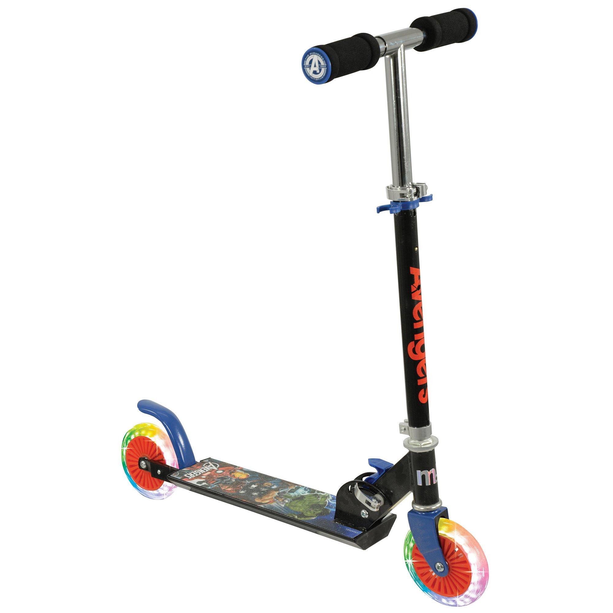 Marvel Avengers  Avengers Folding Inline Scooter With Led Wheels - coloured