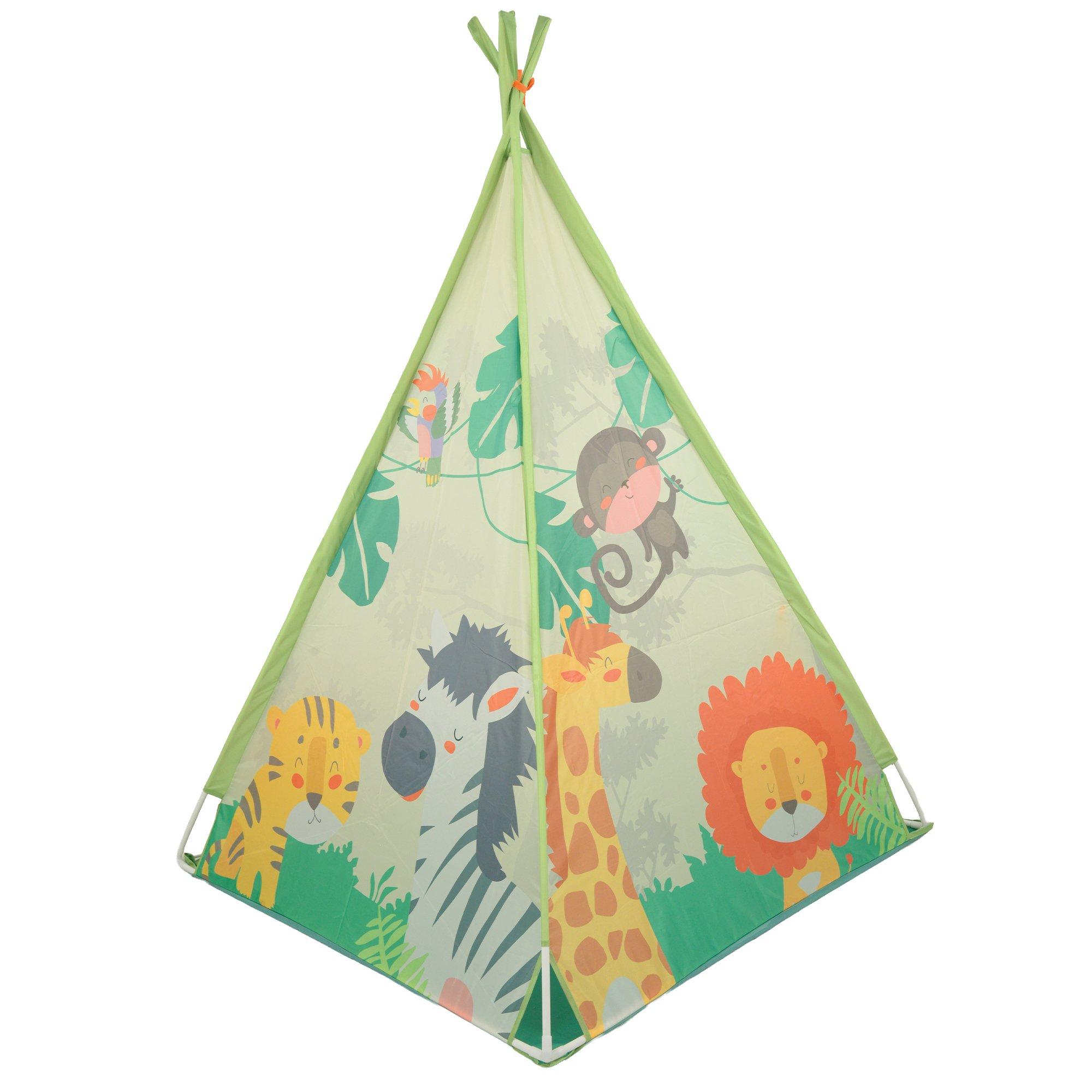 Multicoloured - Move - MoVe Jungle Explorer Play Tent with Accessories - 3