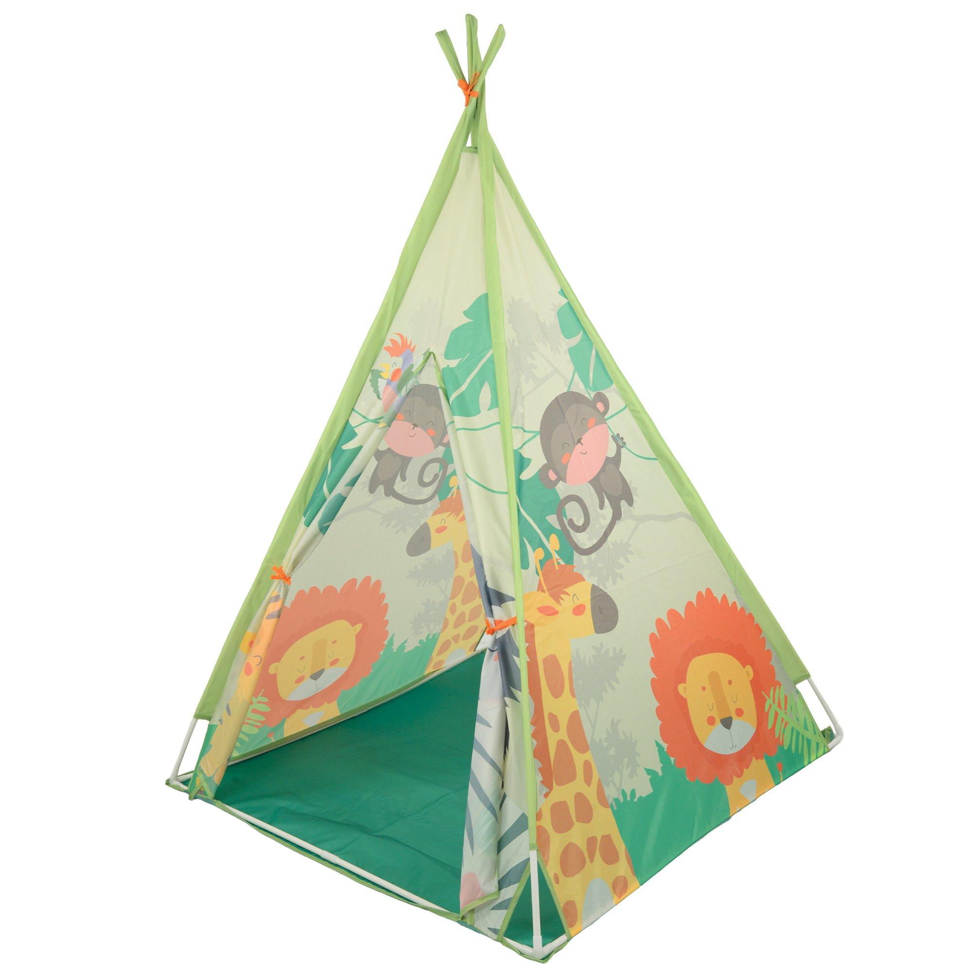 Multicoloured - Move - MoVe Jungle Explorer Play Tent with Accessories - 4