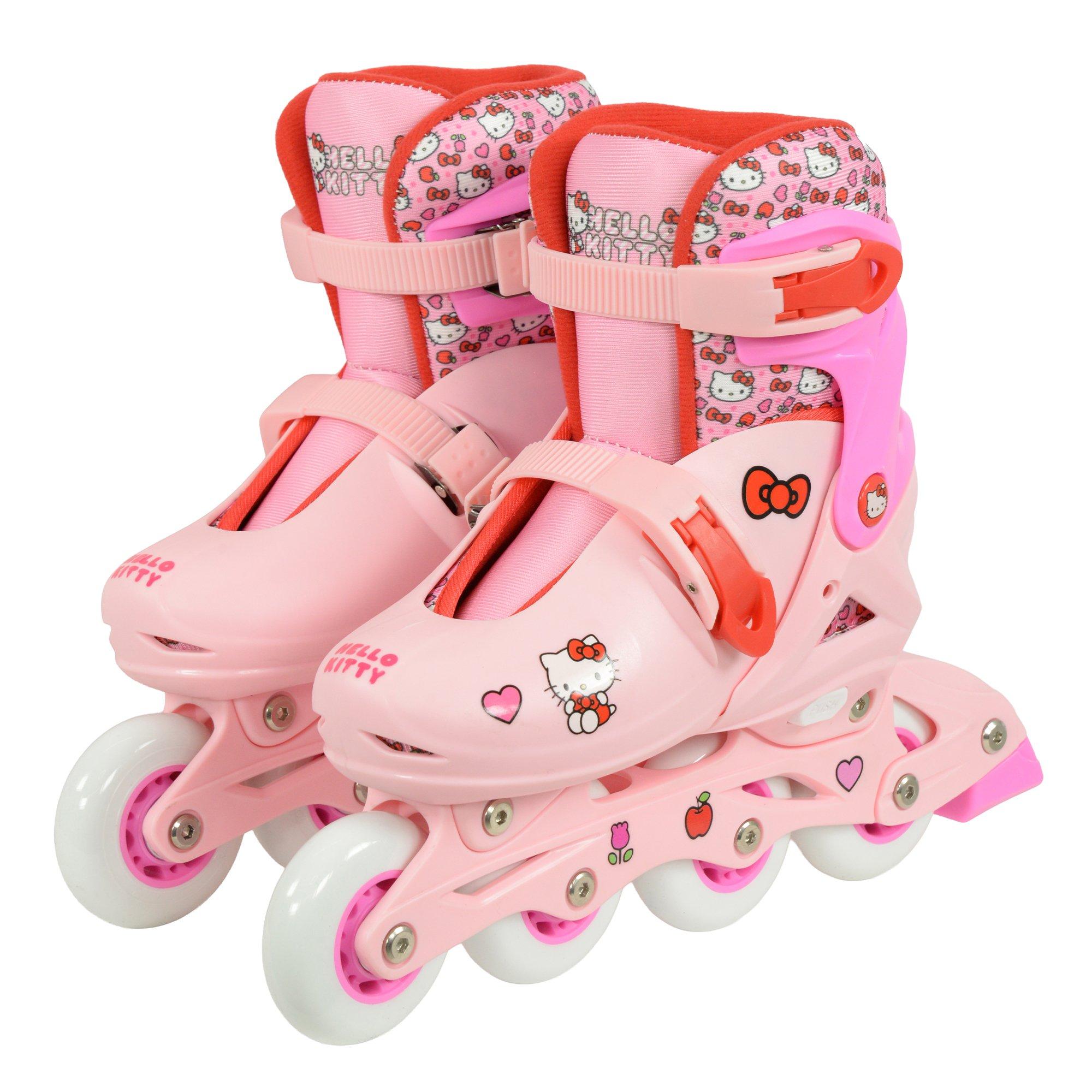Multicoloured - Hello Kitty - Hello Kitty Adjustable Inline Skates - Size 9-12 - 1