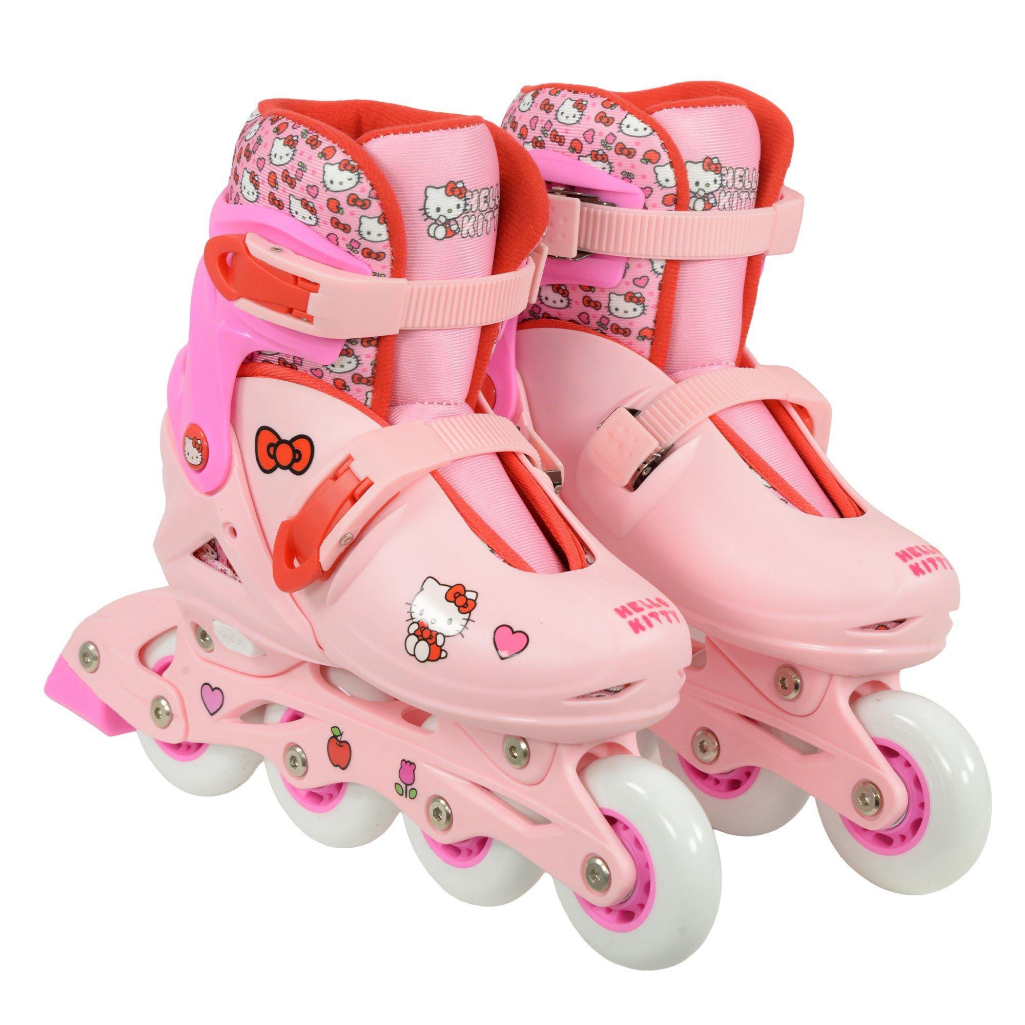Multicoloured - Hello Kitty - Hello Kitty Adjustable Inline Skates - Size 9-12 - 2