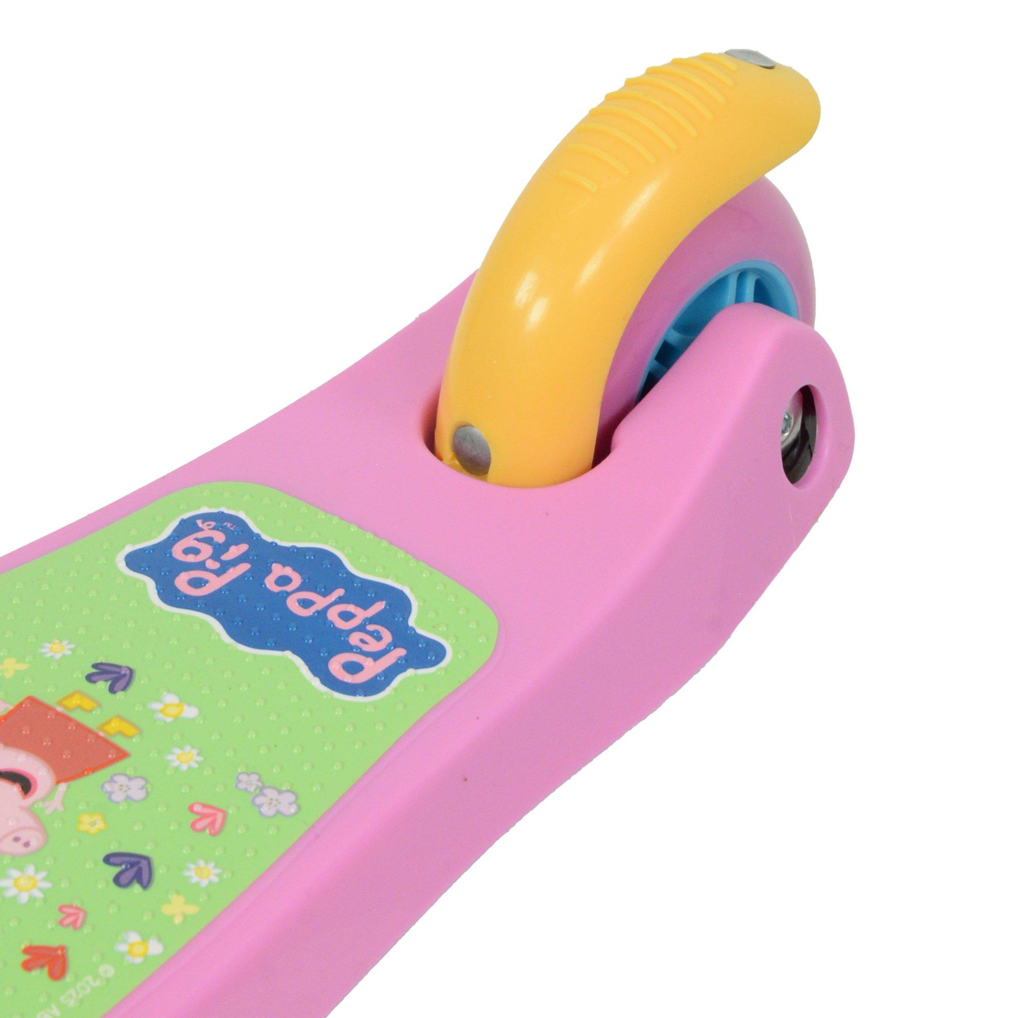 Multicoloured - Peppa Pig - Peppa Pig Tilt N Glo Light Up Scooter - 5