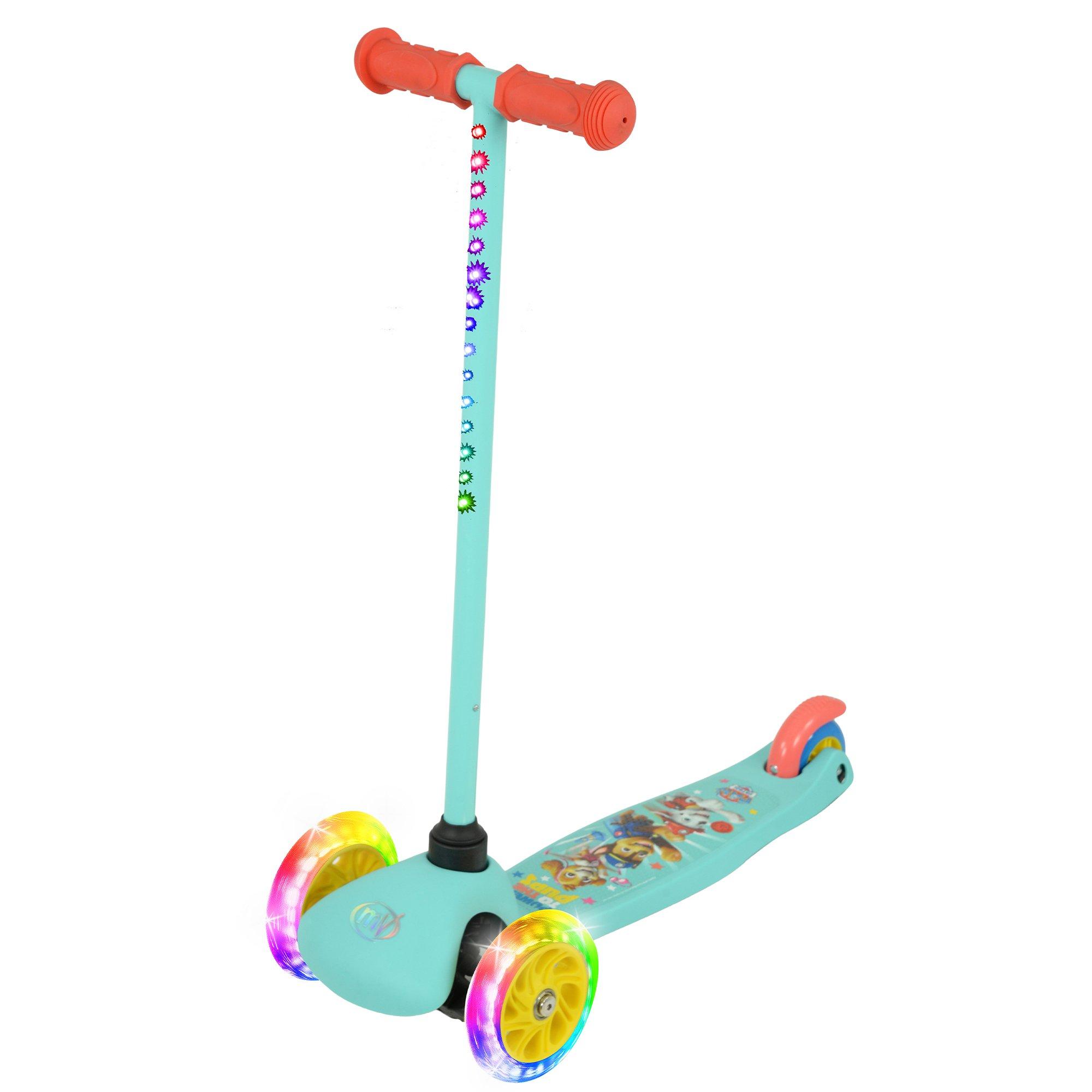 Multicoloured - Paw Patrol - Paw Patrol Tilt N Glo Light Up Scooter - 1