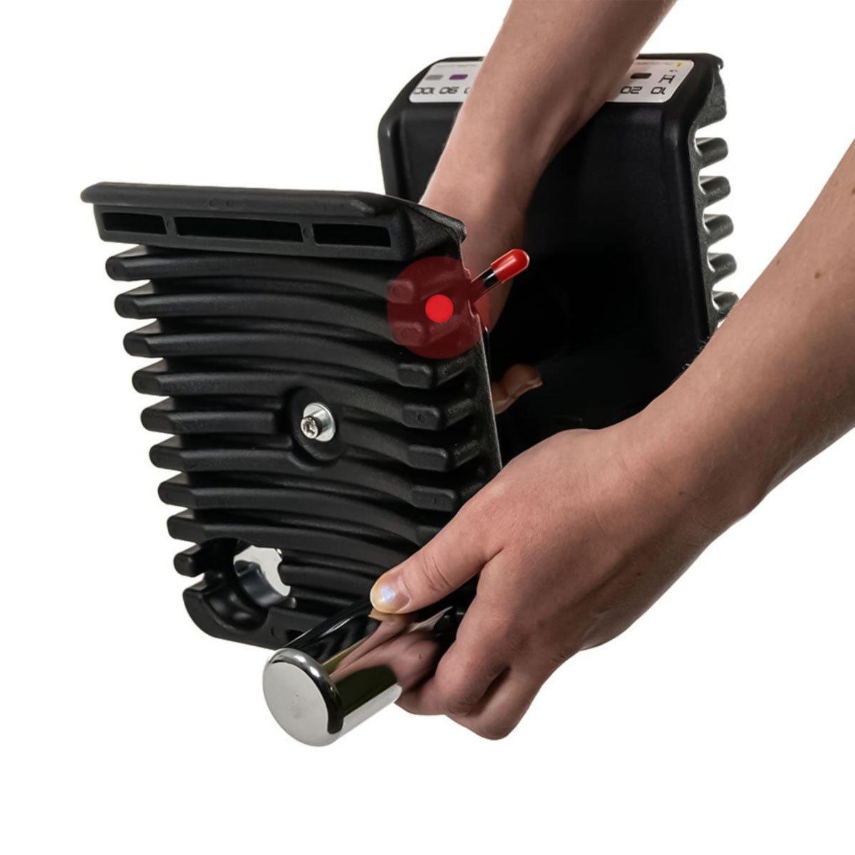 Black - Powerblock - PowerBlock Pro 100 EXP Adjustable Dumbbells - 4