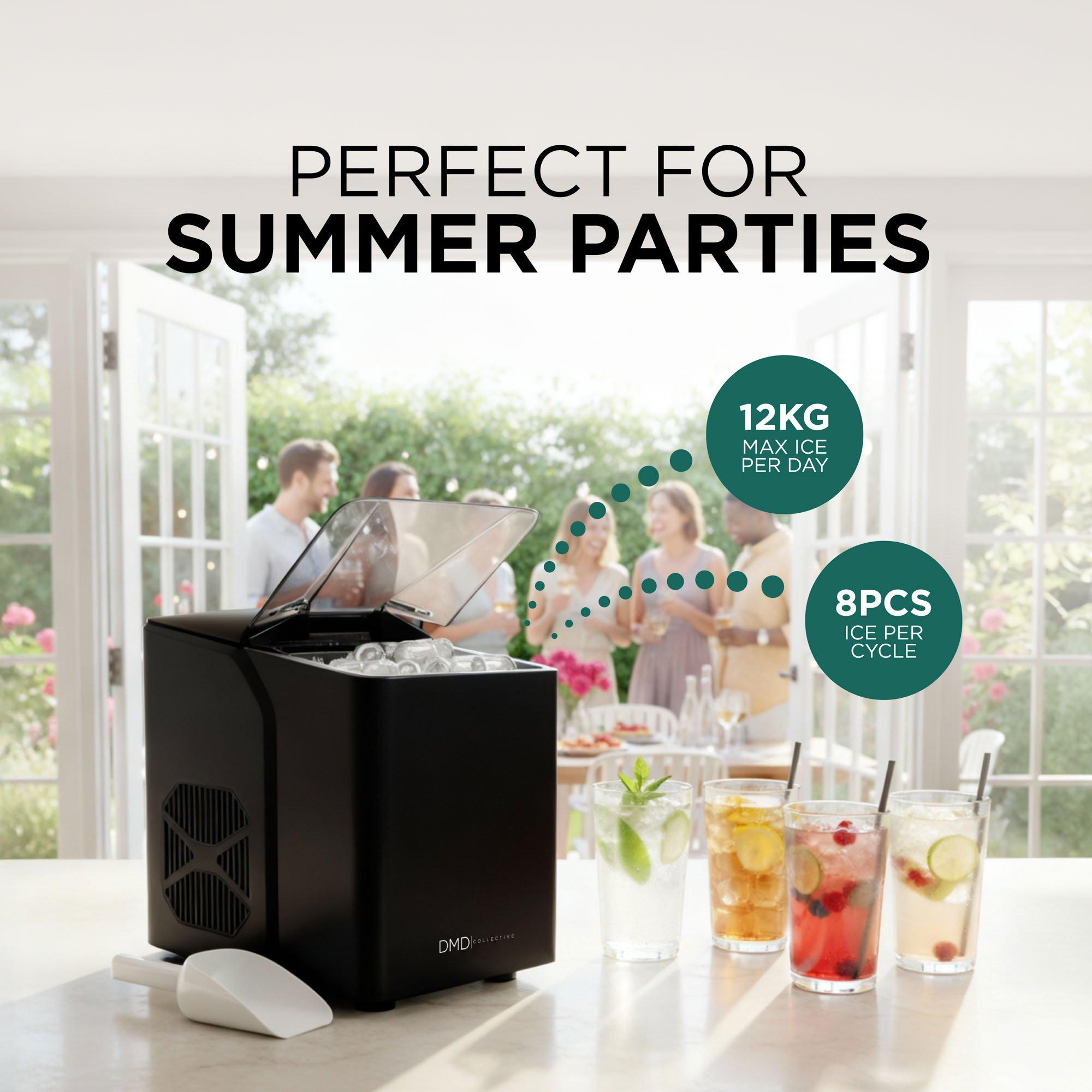 One Size - DMD Collective - Countertop Ice Maker - 3