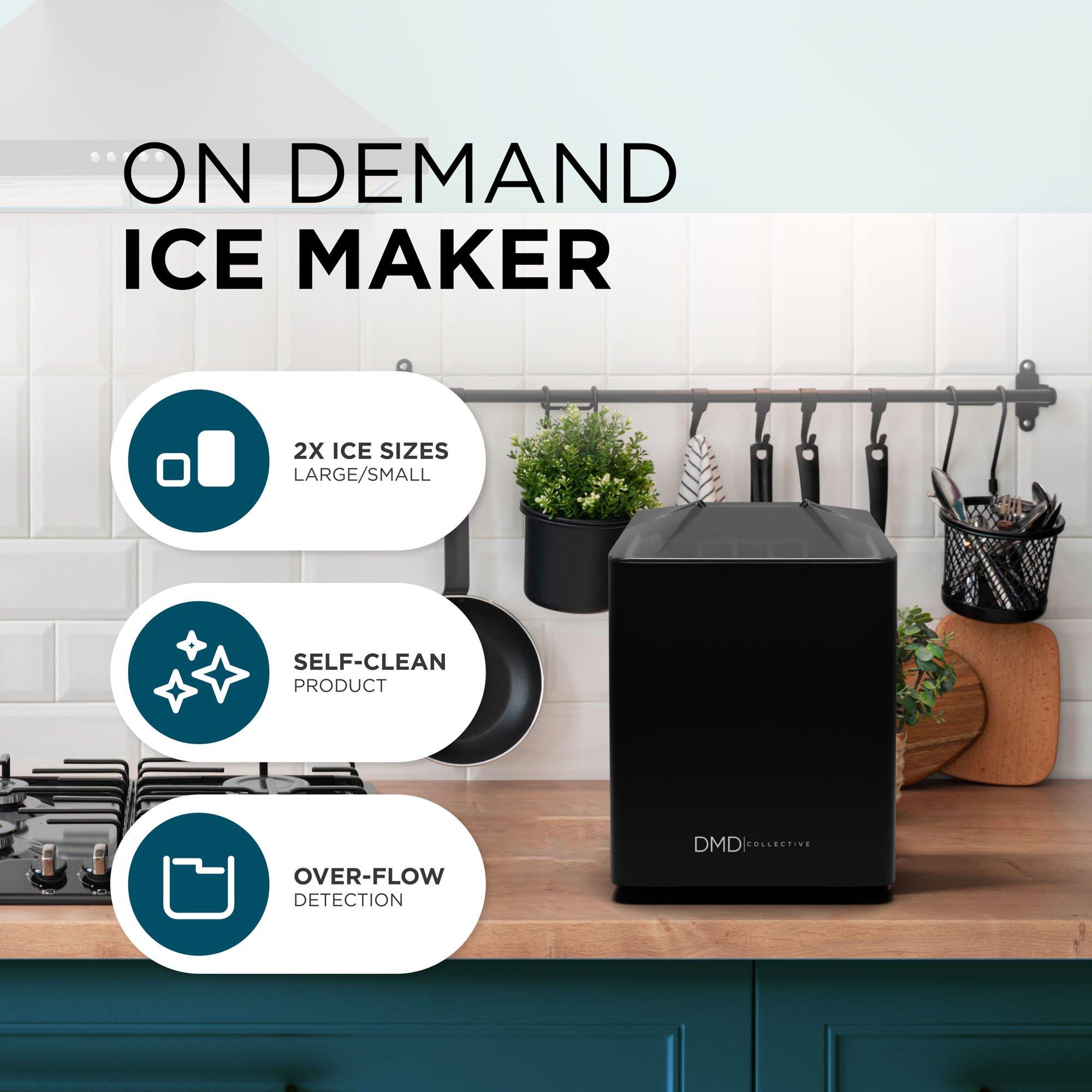 One Size - DMD Collective - Countertop Ice Maker - 4