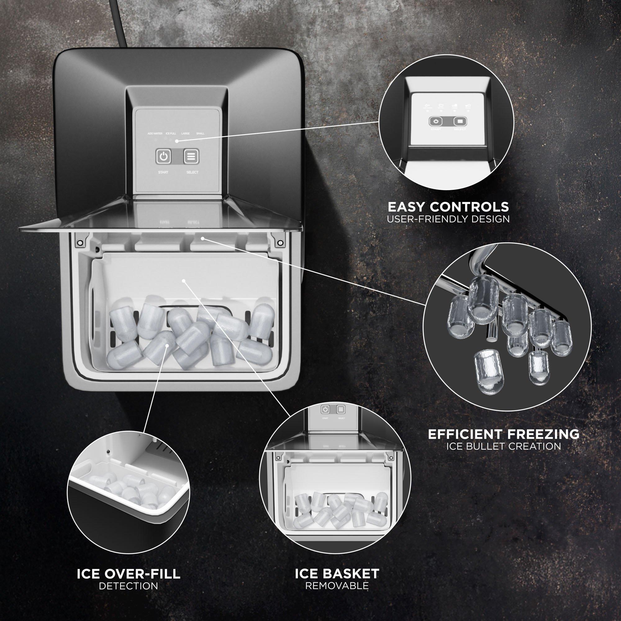 One Size - DMD Collective - Countertop Ice Maker - 6