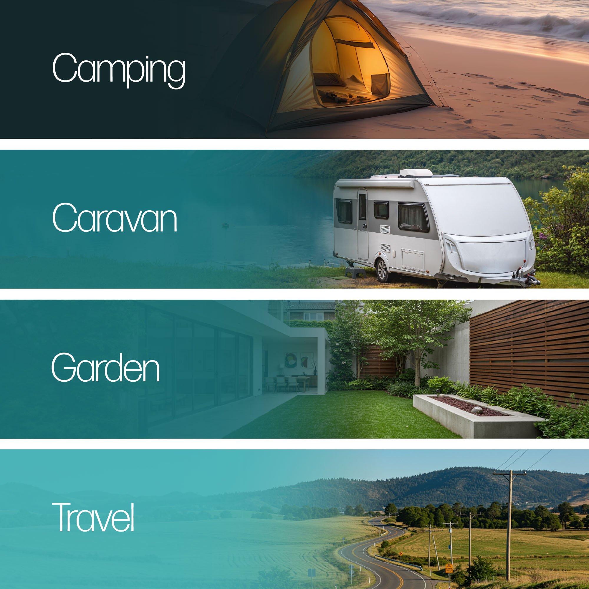 Silver/Black - Streetwize - 4 Arm Rotary Clothes Airer with Pegs - 7