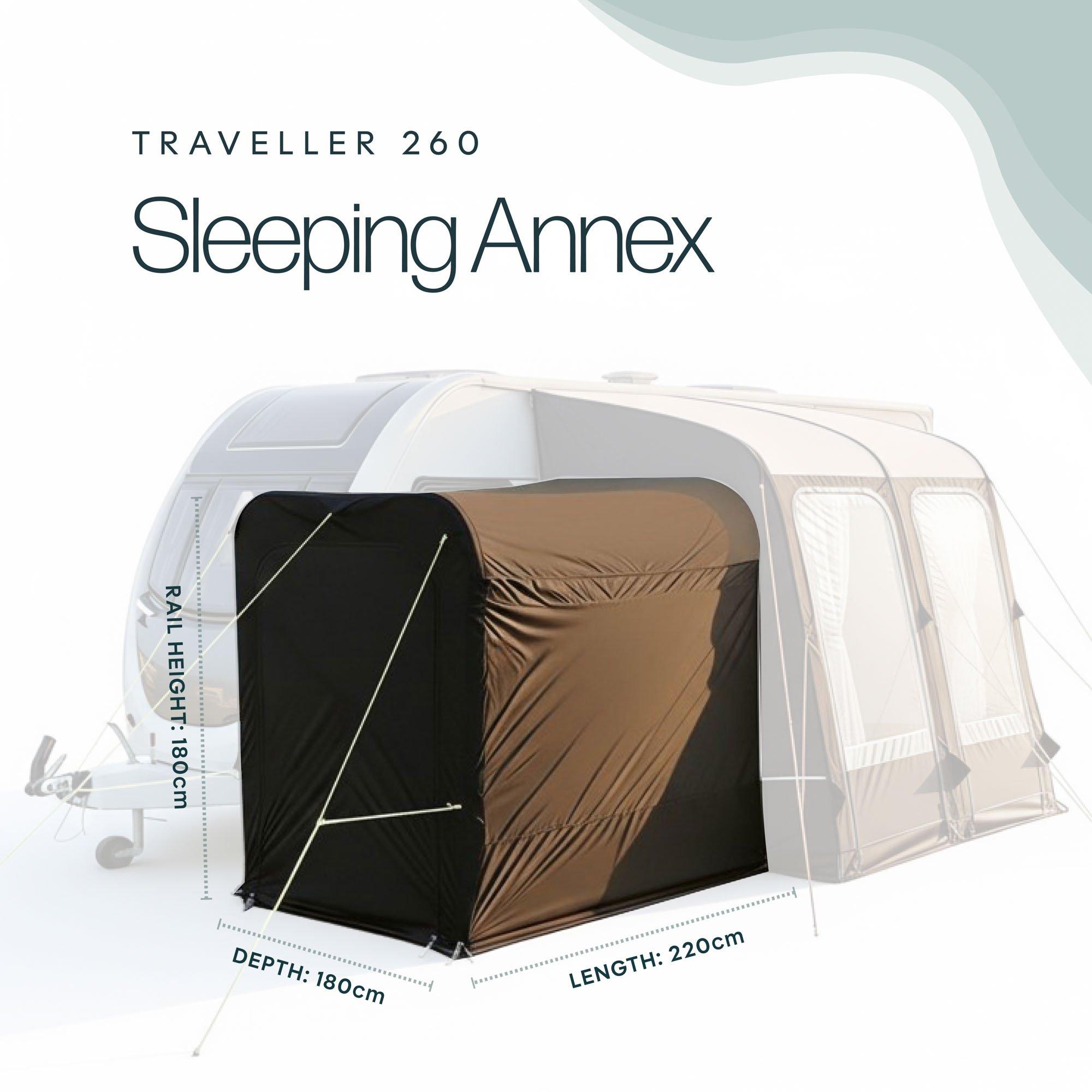 Grey - Streetwize - Traveller 260 Sleeping Annex - 3