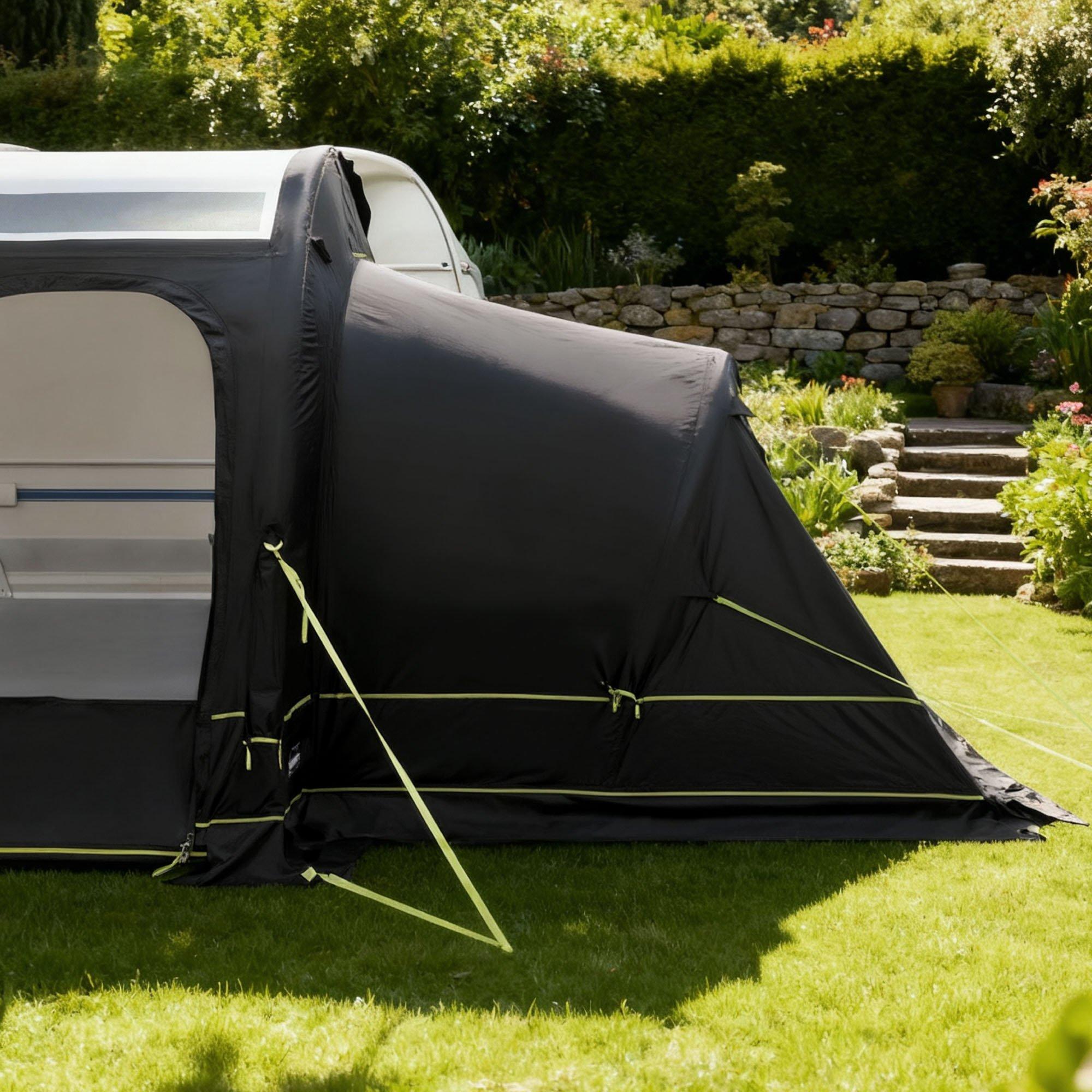 Black - Streetwize - Skyliner 420 Inflatable Sleeping Annex - 1