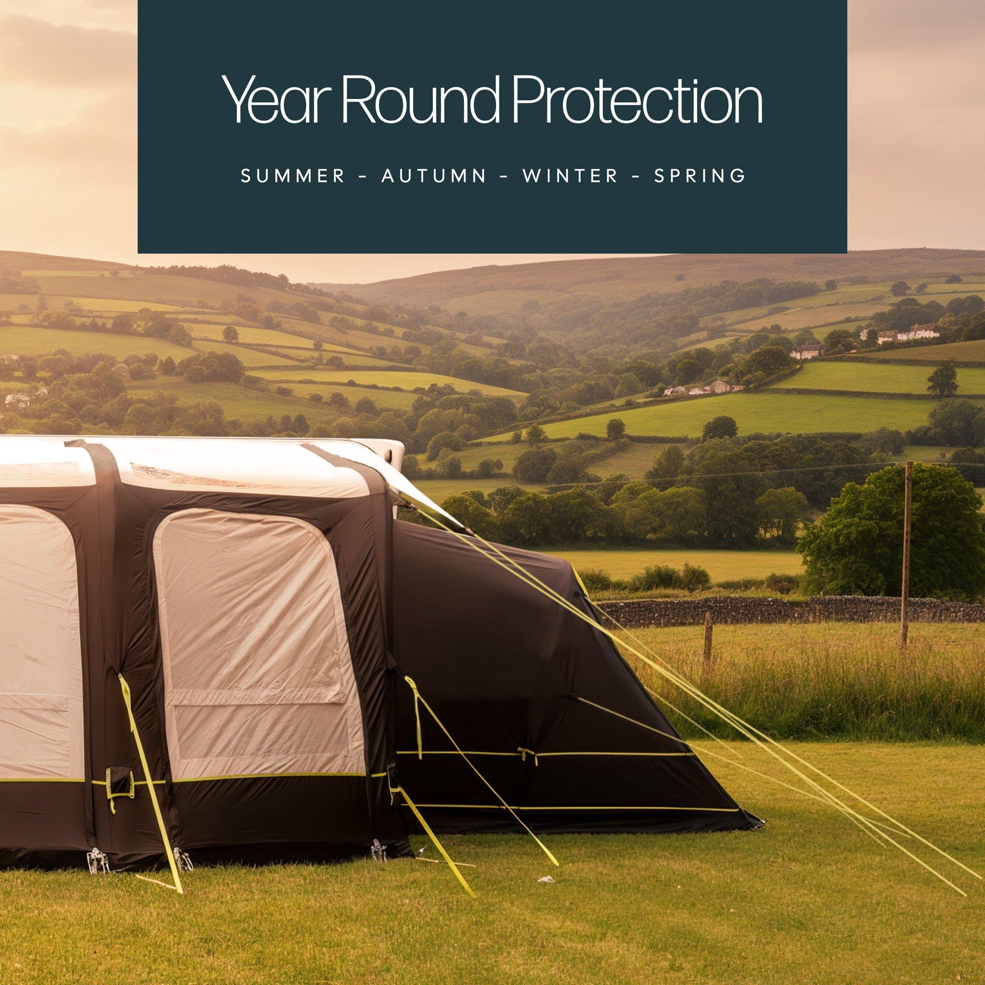 Black - Streetwize - Skyliner 420 Inflatable Sleeping Annex - 7