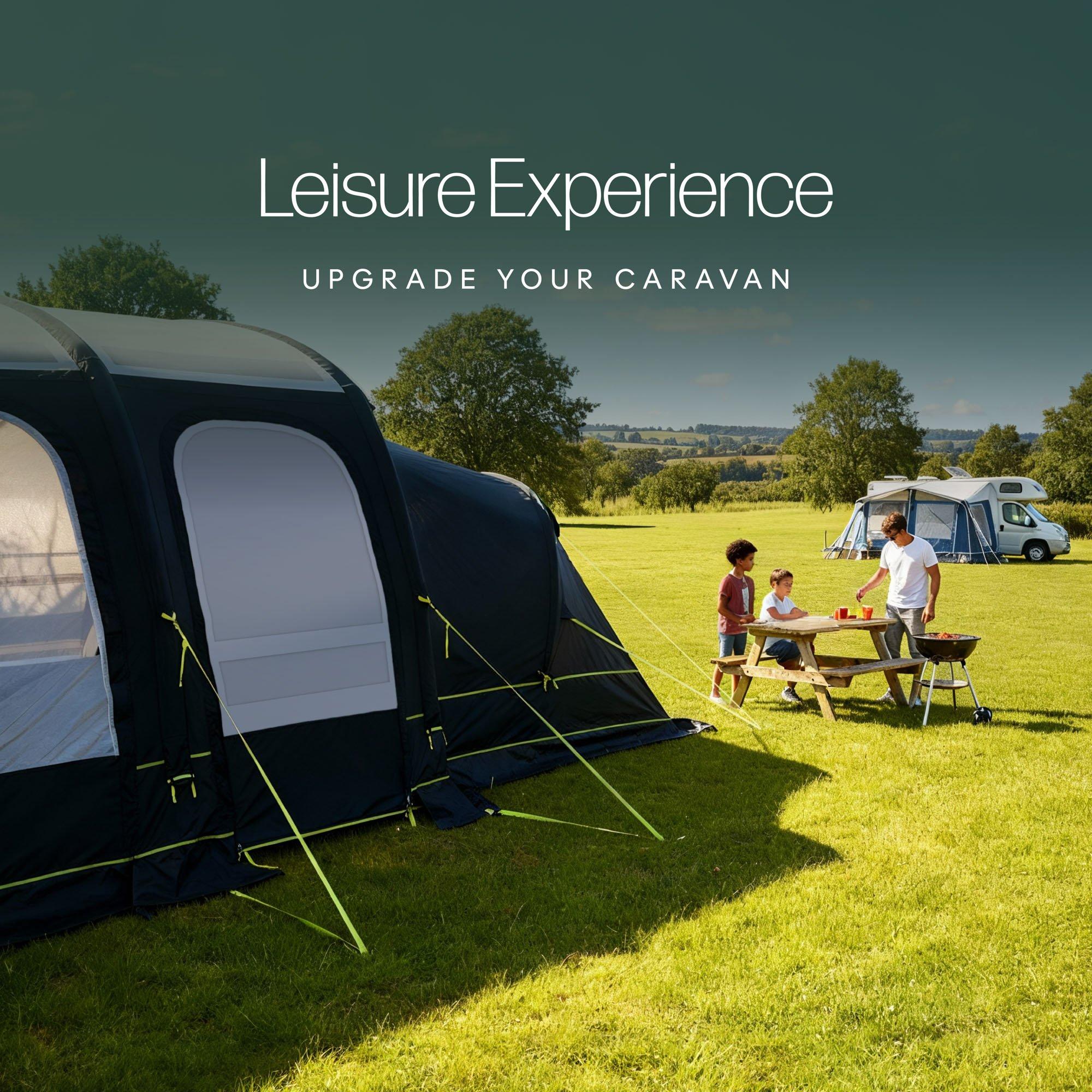 Black - Streetwize - Skyliner 420 Inflatable Sleeping Annex - 8