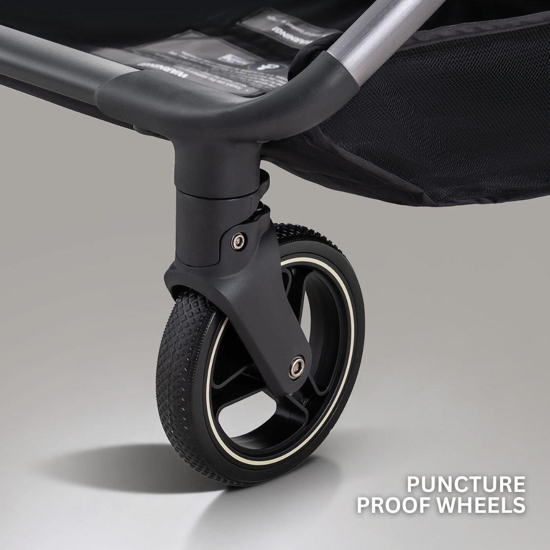 Urban Black - JoviKids - JoviKids Ayla Twin Stroller - Urban Black - 13