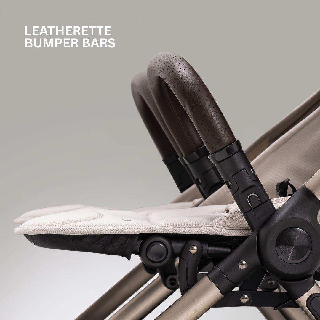 Dawn Beige - JoviKids - JoviKids Ayla Twin Stroller - Dawn Beige - 11