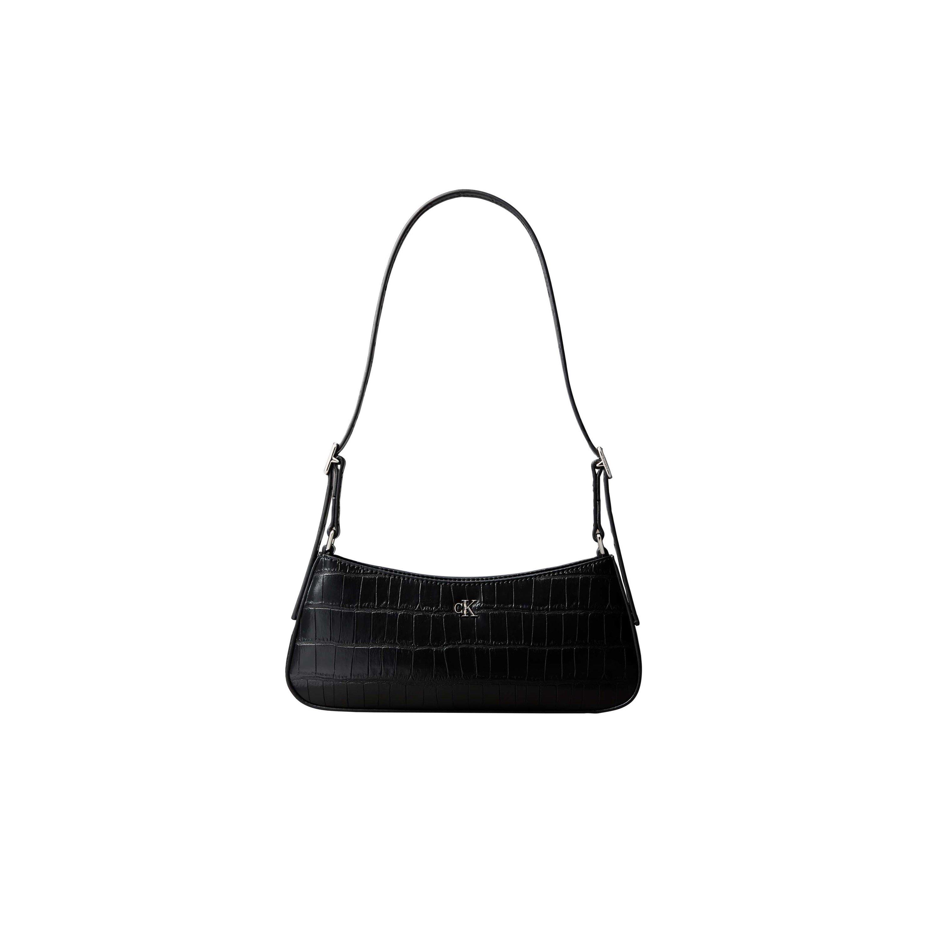 Black - Calvin Klein - CK L Croc S Shd Bag Ld64 - 1