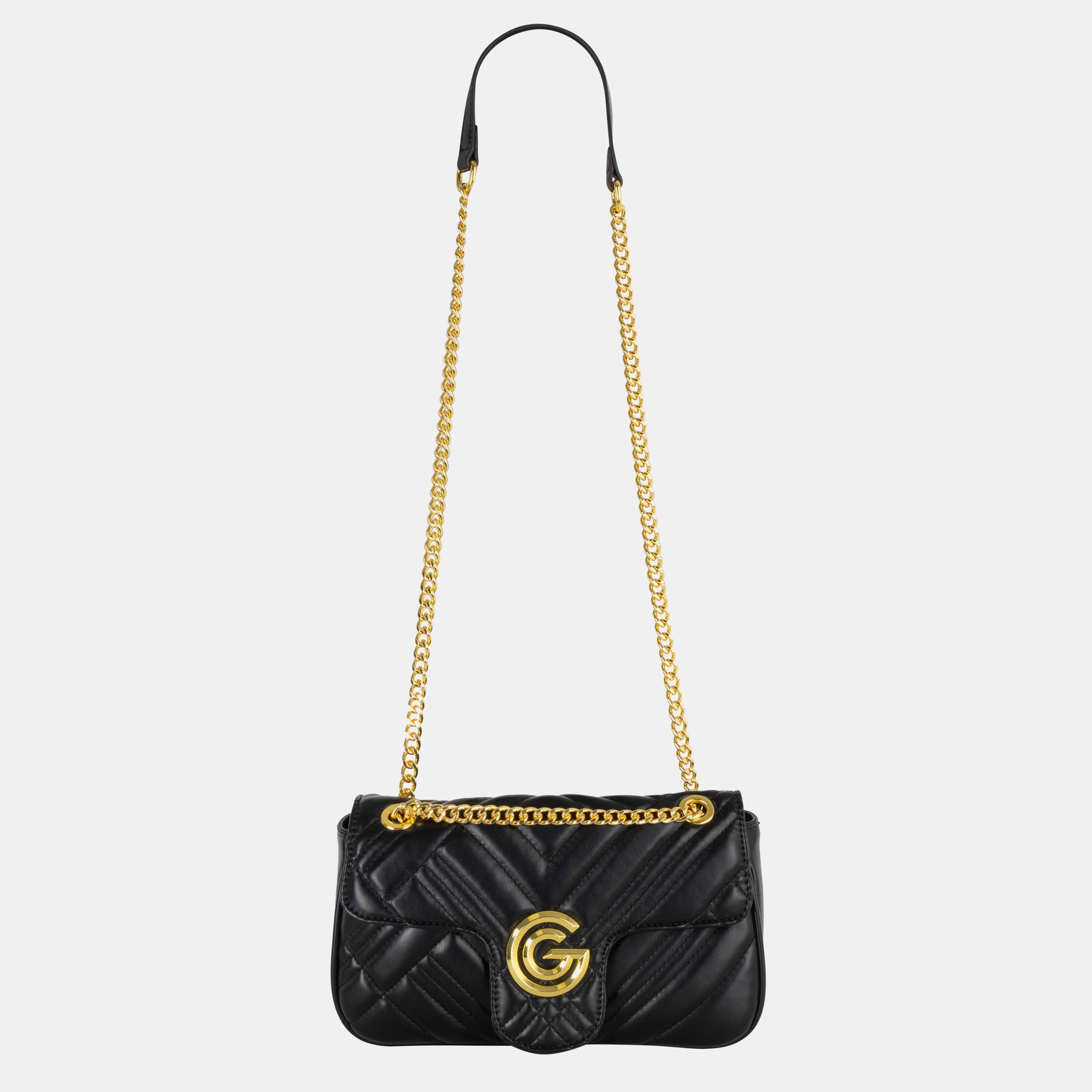 BLACK - GABRIELLA G BY GABRIELLA GUCCI - Women's Cindy Shoulder Bag - 1