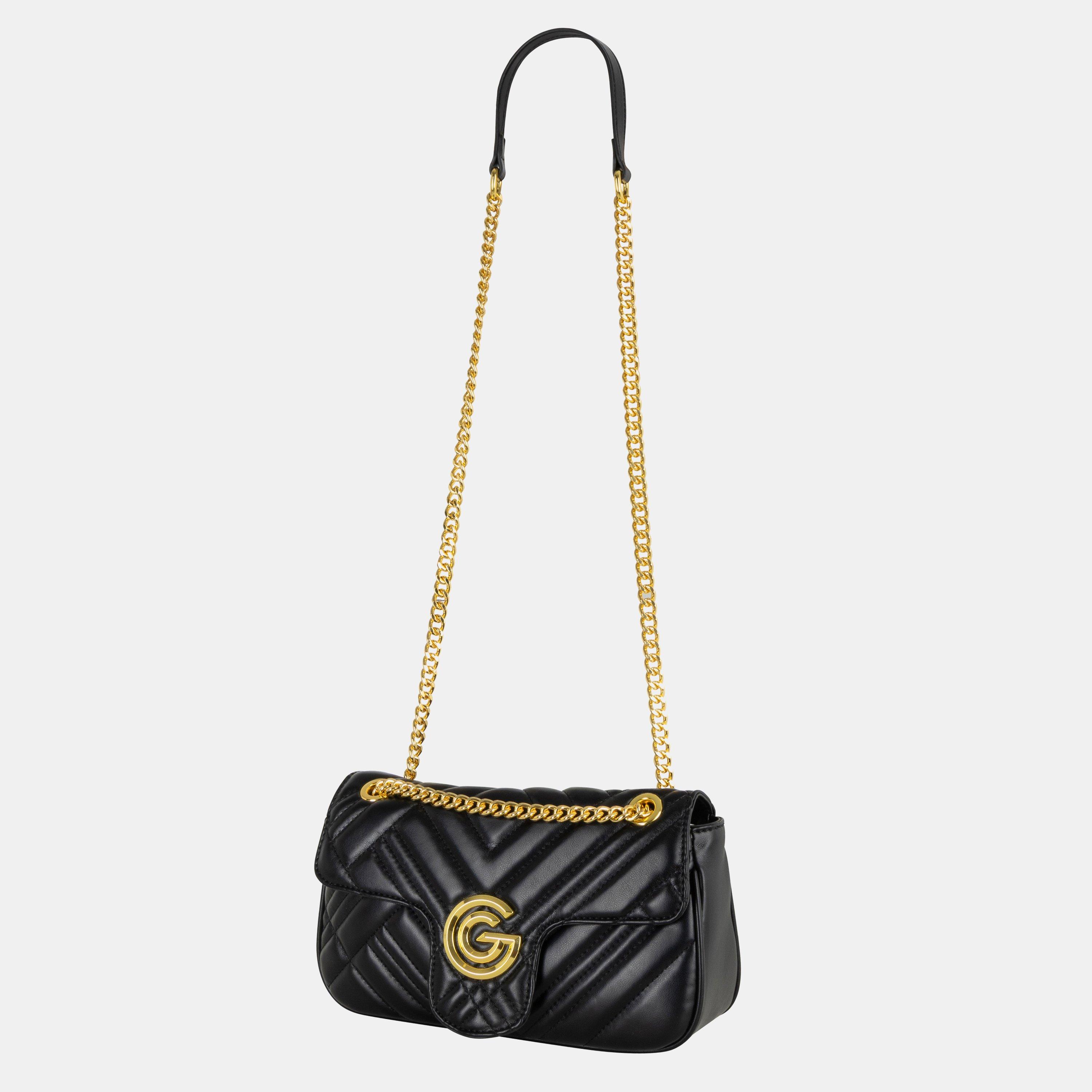 BLACK - GABRIELLA G BY GABRIELLA GUCCI - Women's Cindy Shoulder Bag - 2