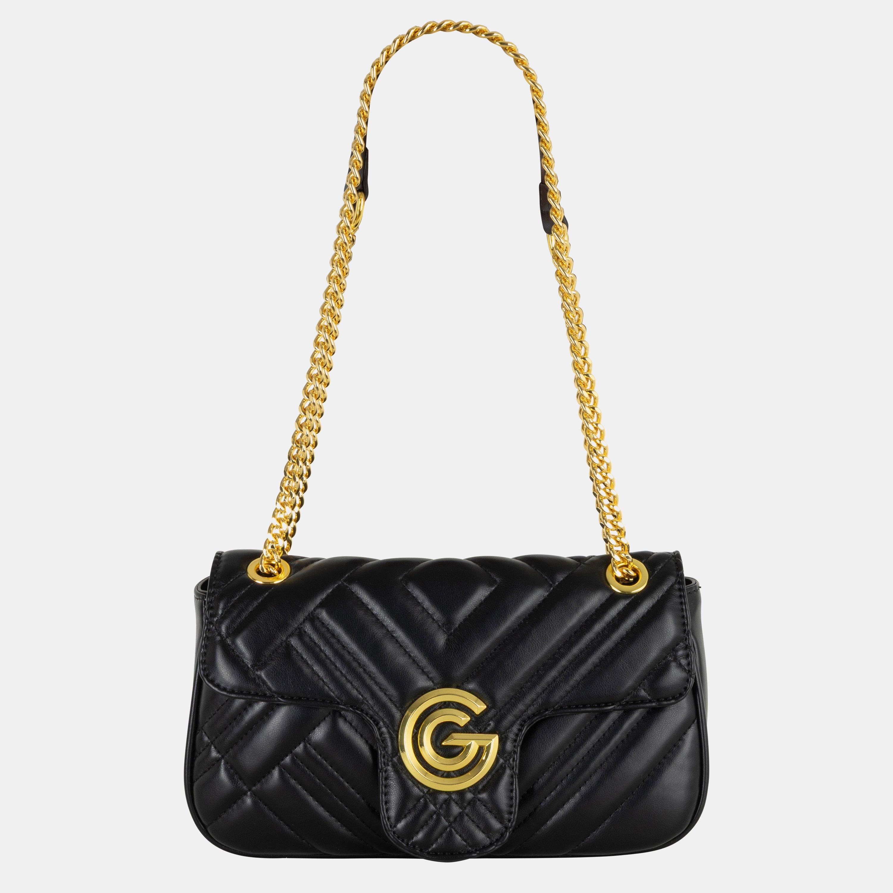 BLACK - GABRIELLA G BY GABRIELLA GUCCI - Women's Cindy Shoulder Bag - 4