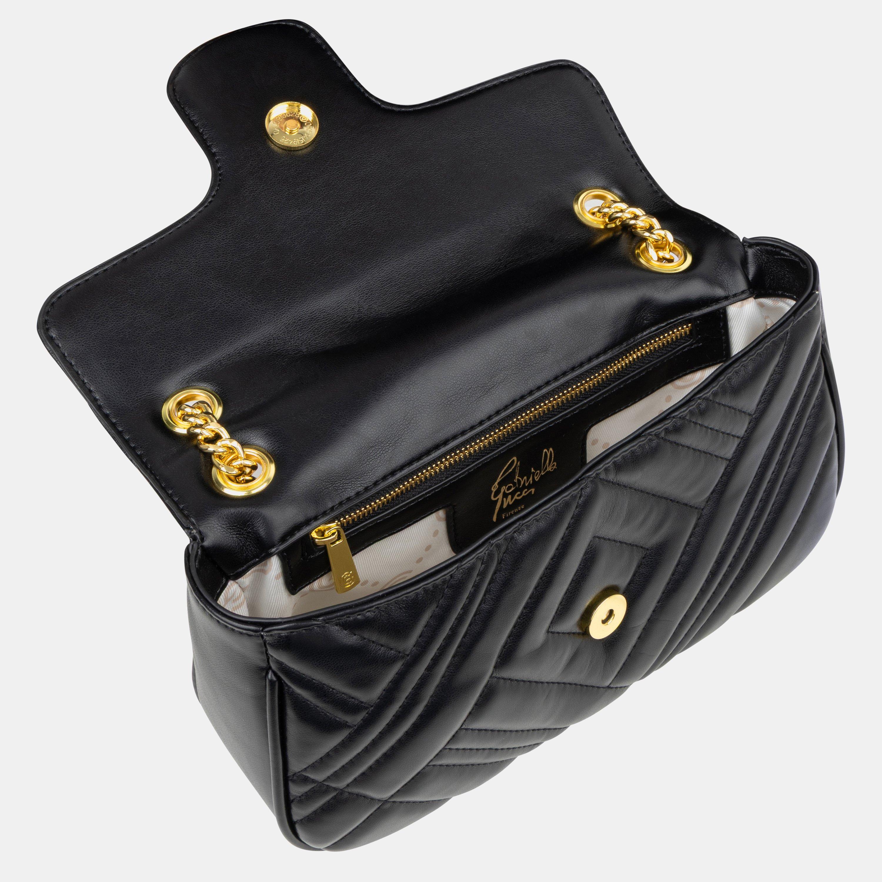 BLACK - GABRIELLA G BY GABRIELLA GUCCI - Women's Cindy Shoulder Bag - 5